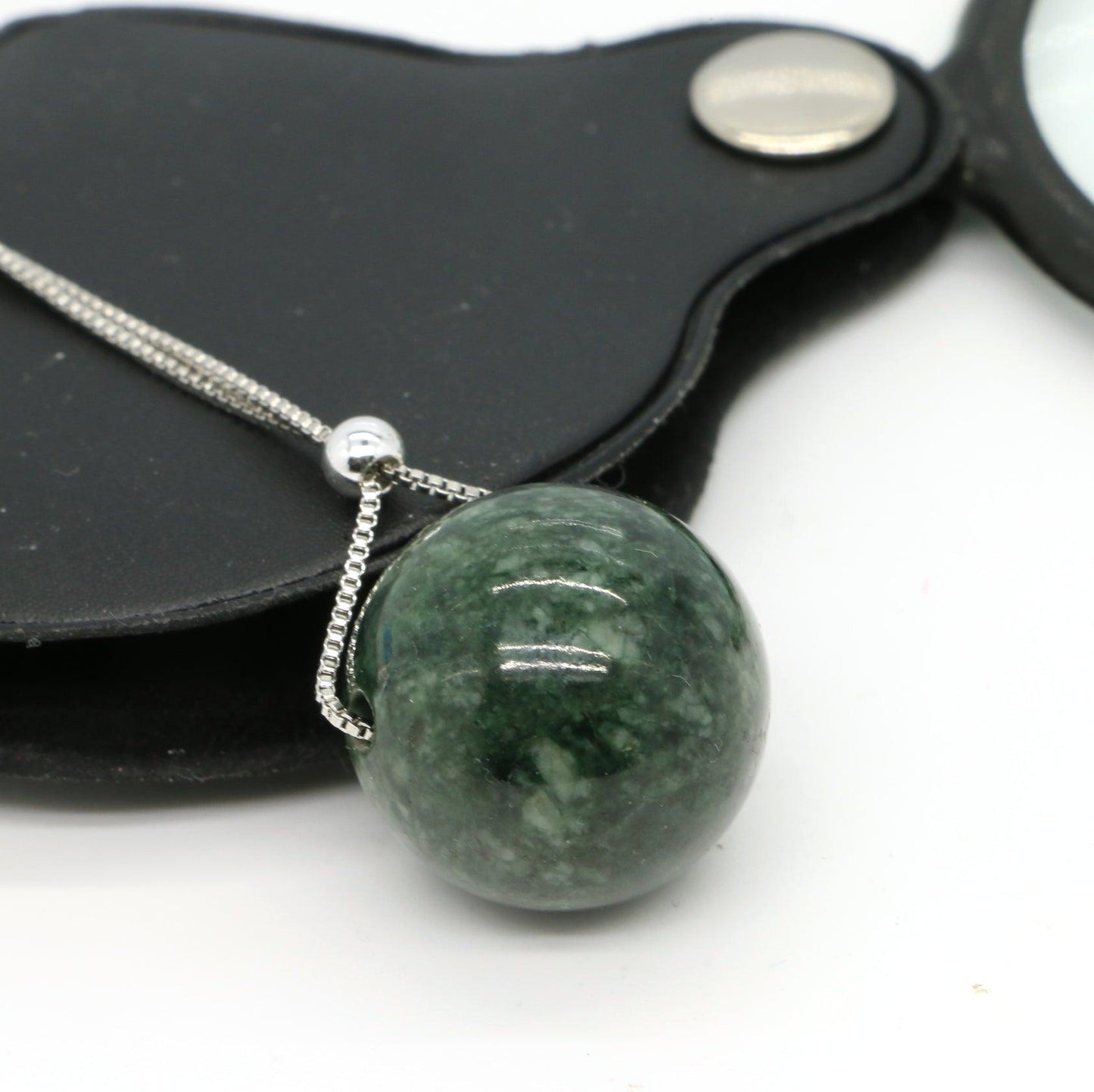 Type A Jadeite Jade Pendants Ball Series B0BNWN4QHD - Jade-collector.com