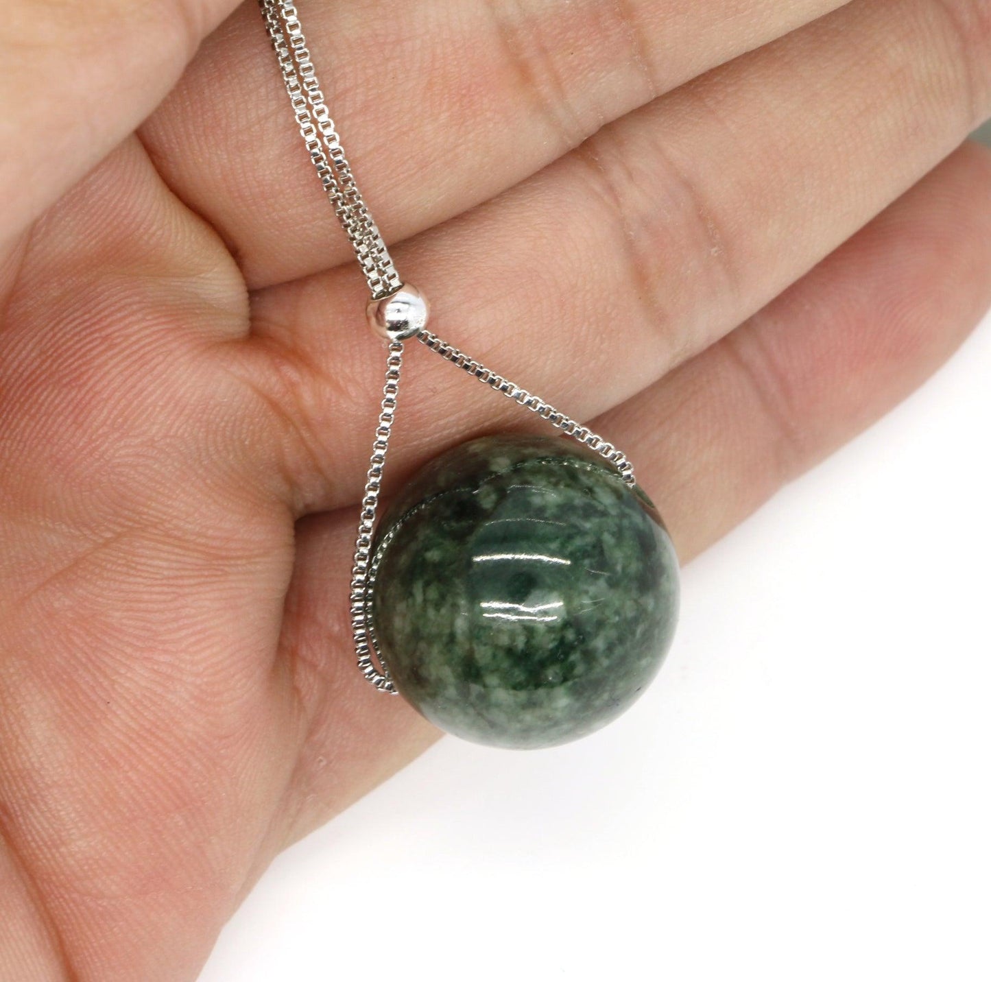 Type A Jadeite Jade Pendants Ball Series B0BNWN4QHD - Jade-collector.com