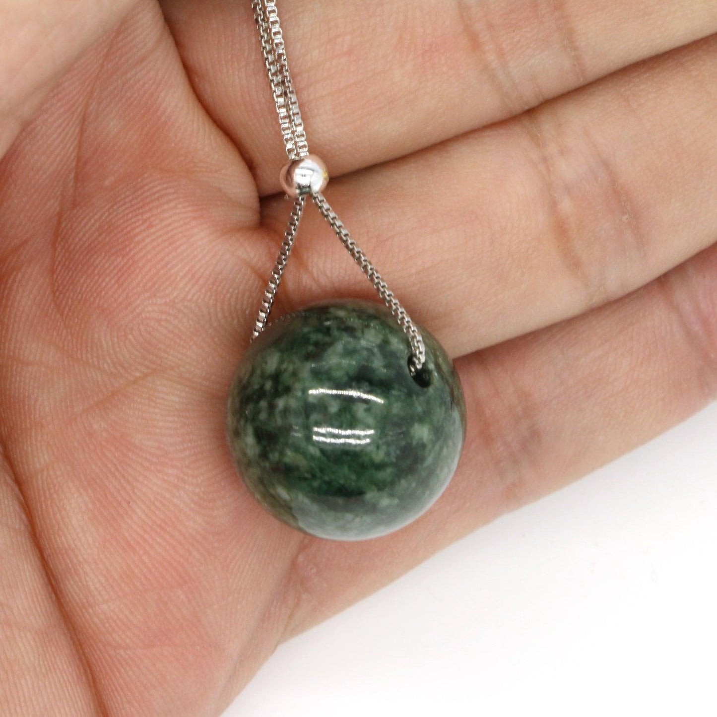 Type A Jadeite Jade Pendants Ball Series B0BNWN4QHD - Jade-collector.com
