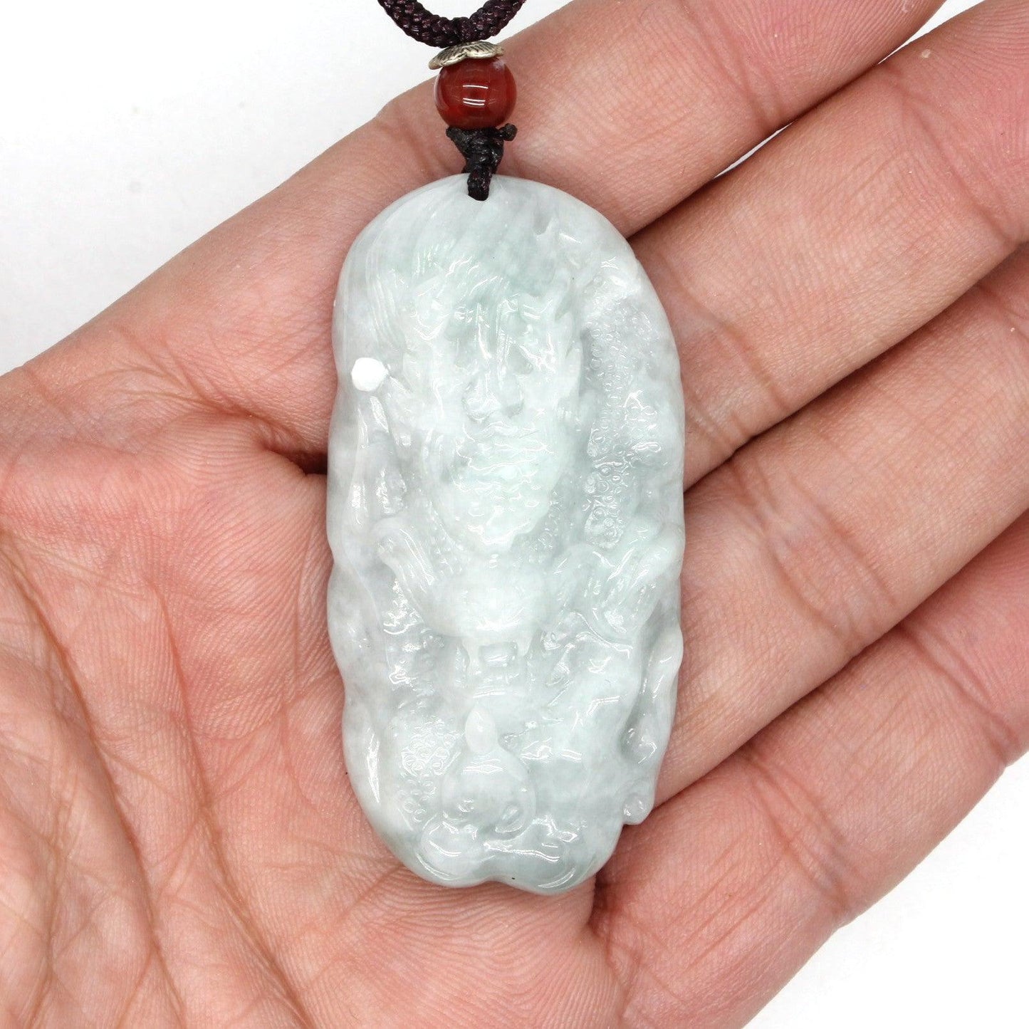 Type A Jadeite Jade Pendants Dragon Series pe10158 - Jade-collector.com