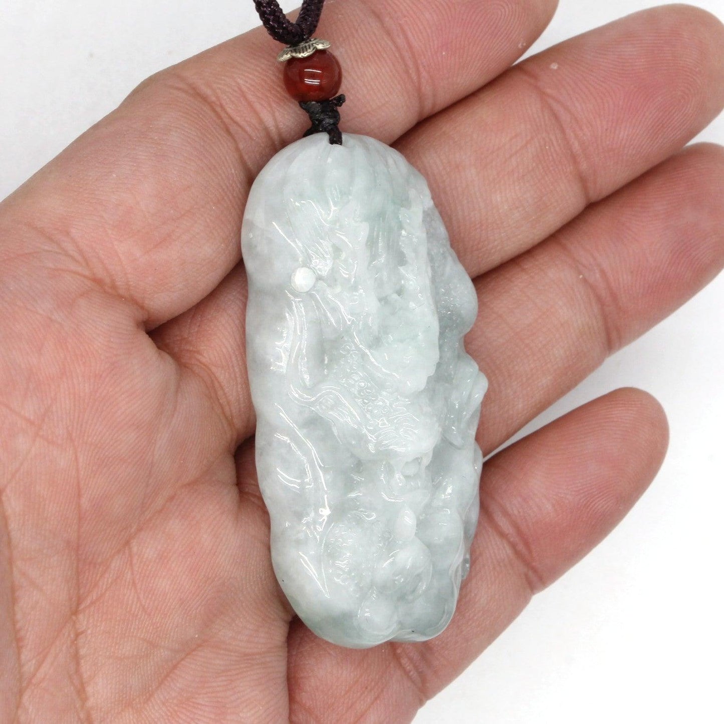 Type A Jadeite Jade Pendants Dragon Series pe10158 - Jade-collector.com