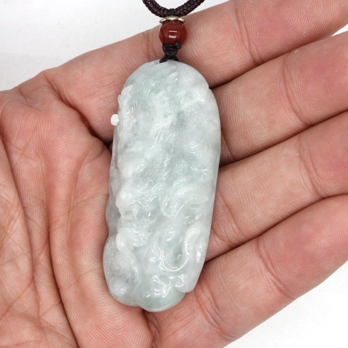 Type A Jadeite Jade Pendants Dragon Series pe10158 - Jade-collector.com