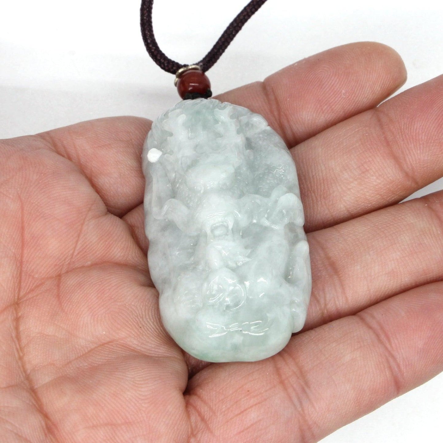 Type A Jadeite Jade Pendants Dragon Series pe10158 - Jade-collector.com