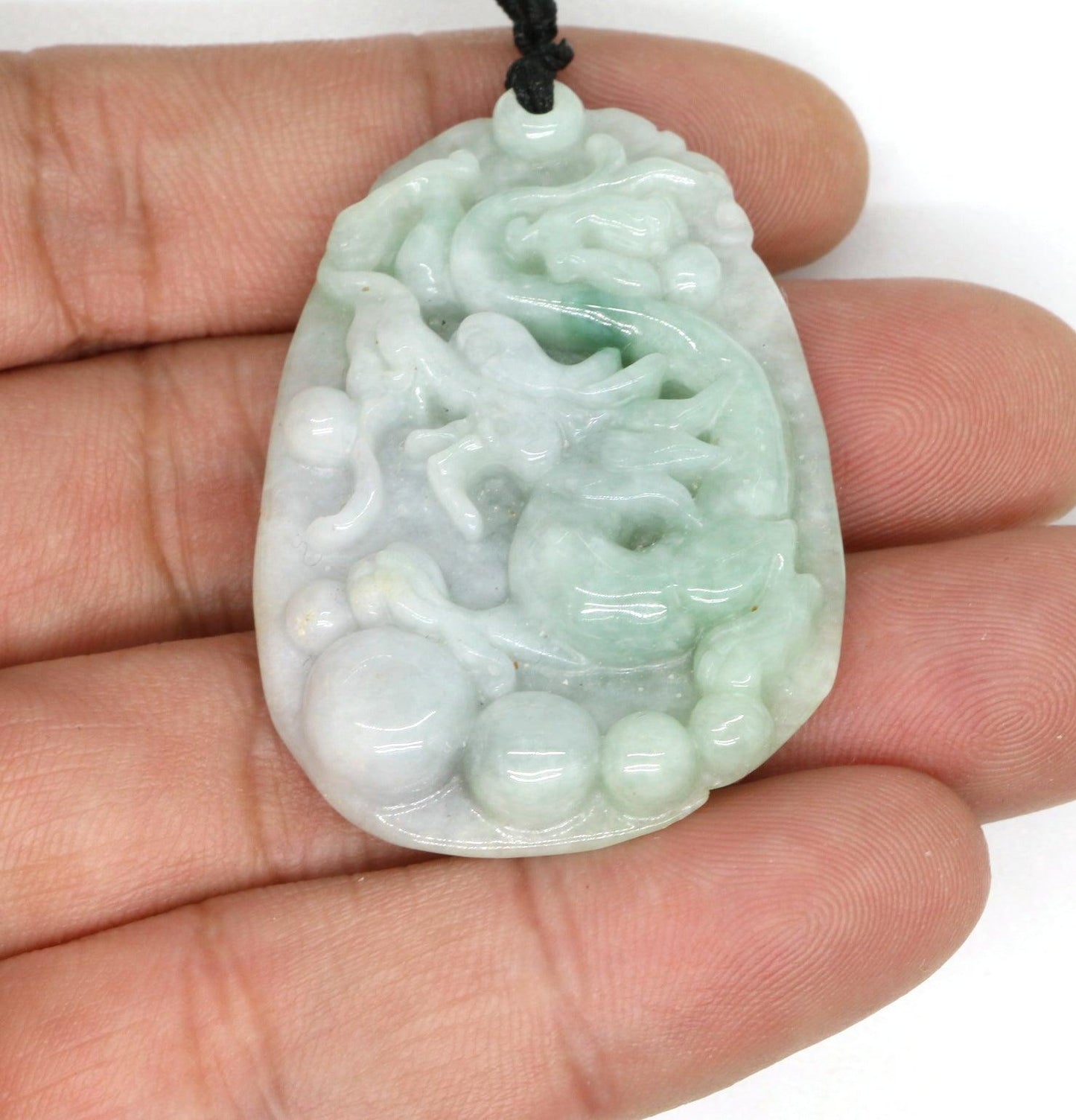 Type A Jadeite Jade Pendants Dragon Series pe10160 - Jade-collector.com