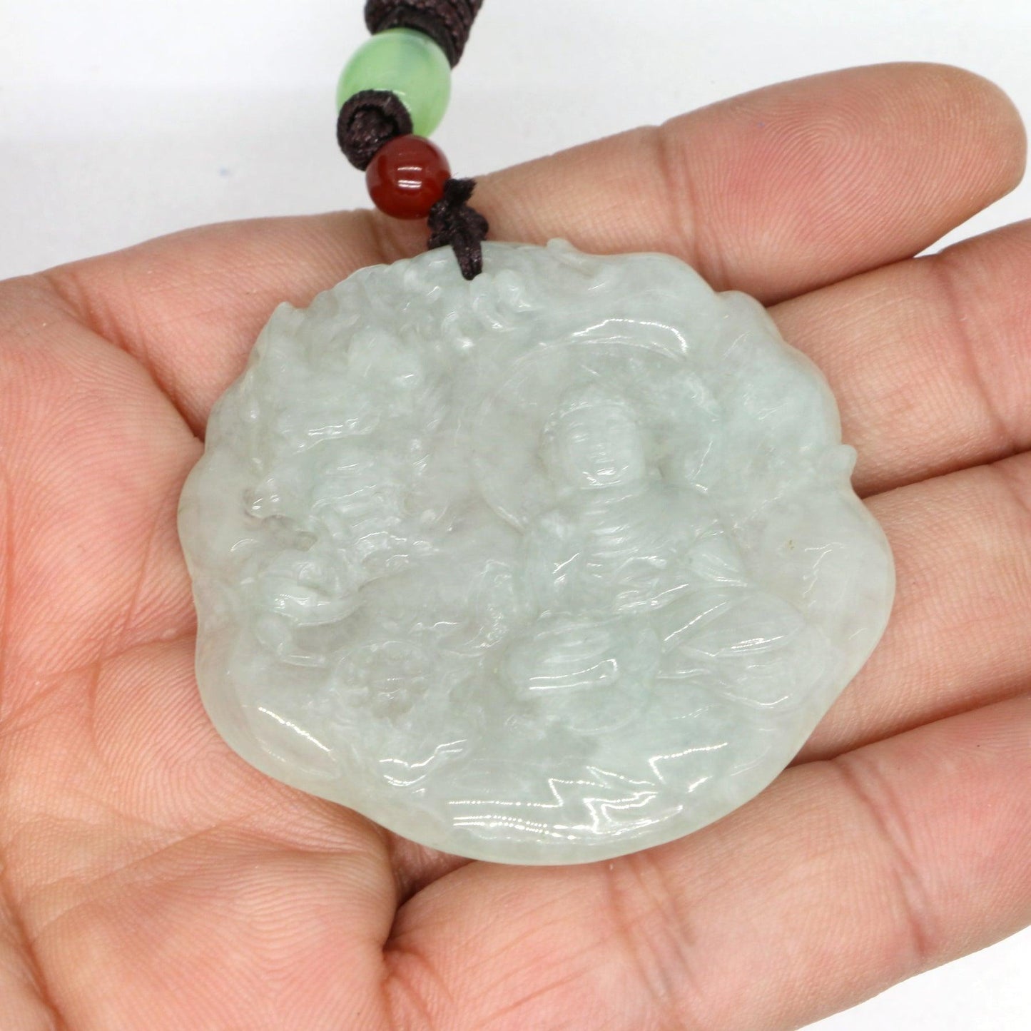 Type A Jadeite Jade Pendants Buddha Series B0BPPWC84Z - Jade-collector.com