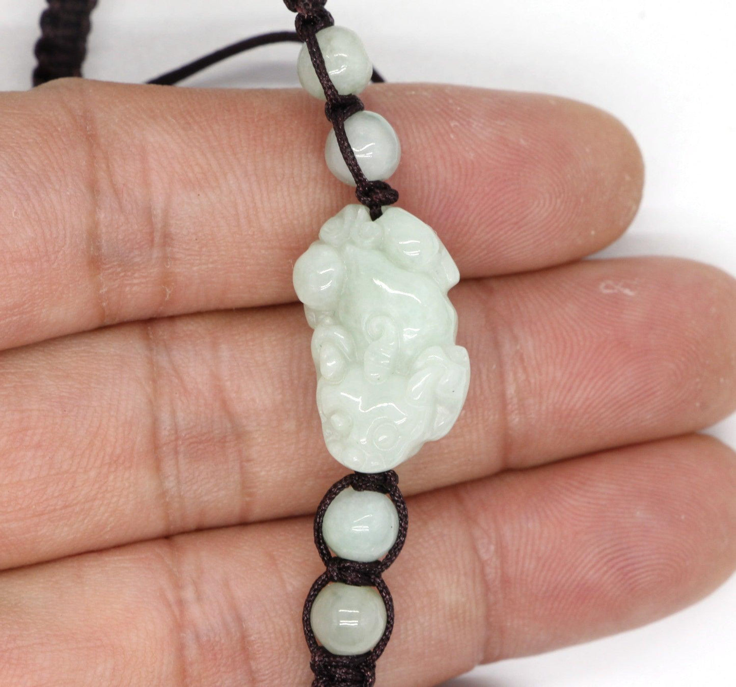 Type A Jadeite Jade Piziu Bracelet Series BR20001 - Jade-collector.com