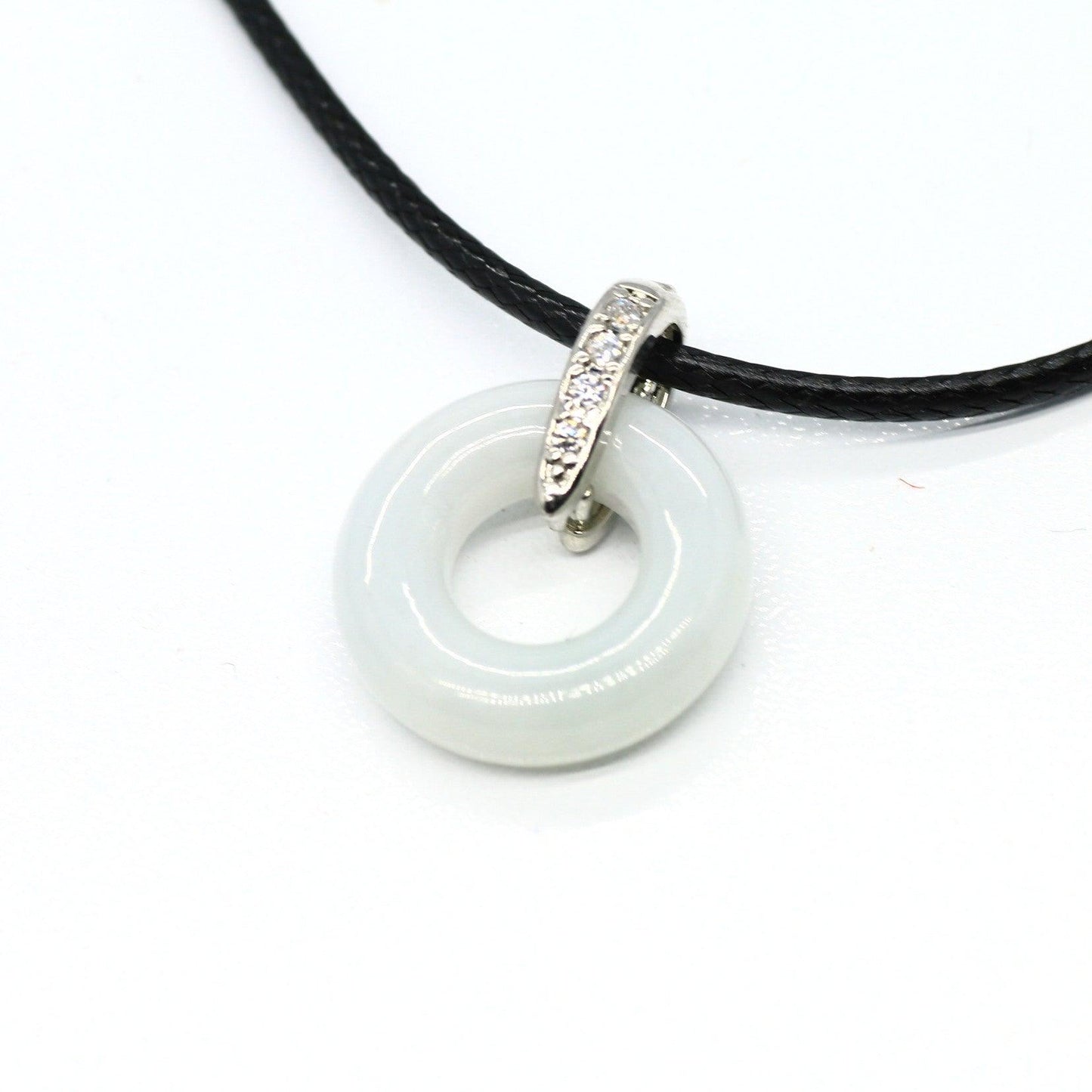 Type A Jadeite Jade Pendants Mini Disc Series - Jade-collector.com