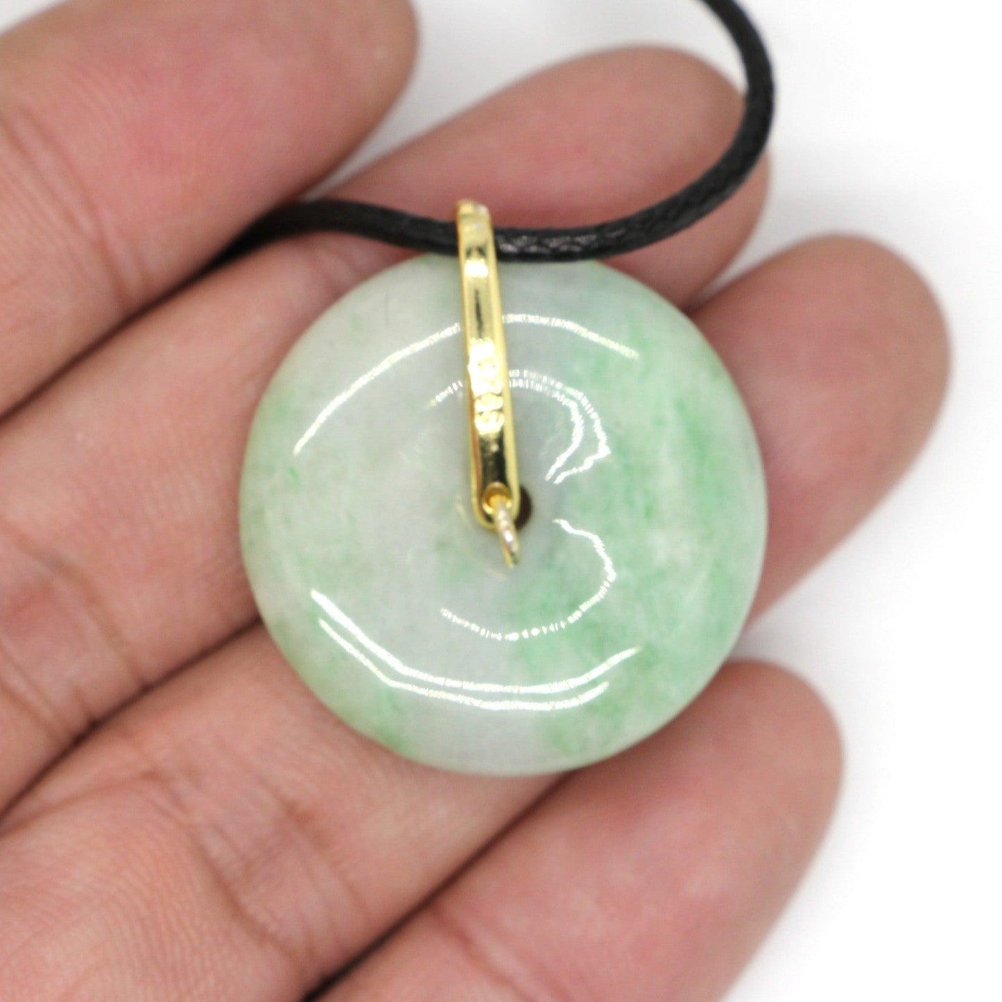 Type A Jadeite Jade Pendants Disc Series - Jade-collector.com