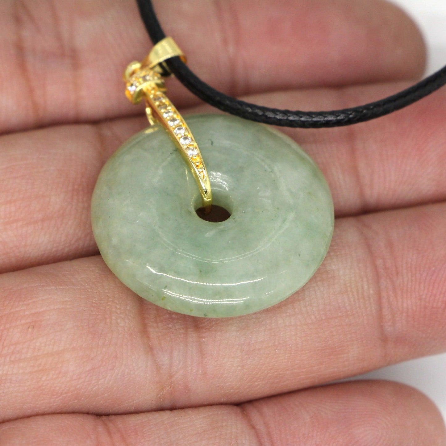 Type A Jadeite Jade Pendants Disc Series - Jade-collector.com