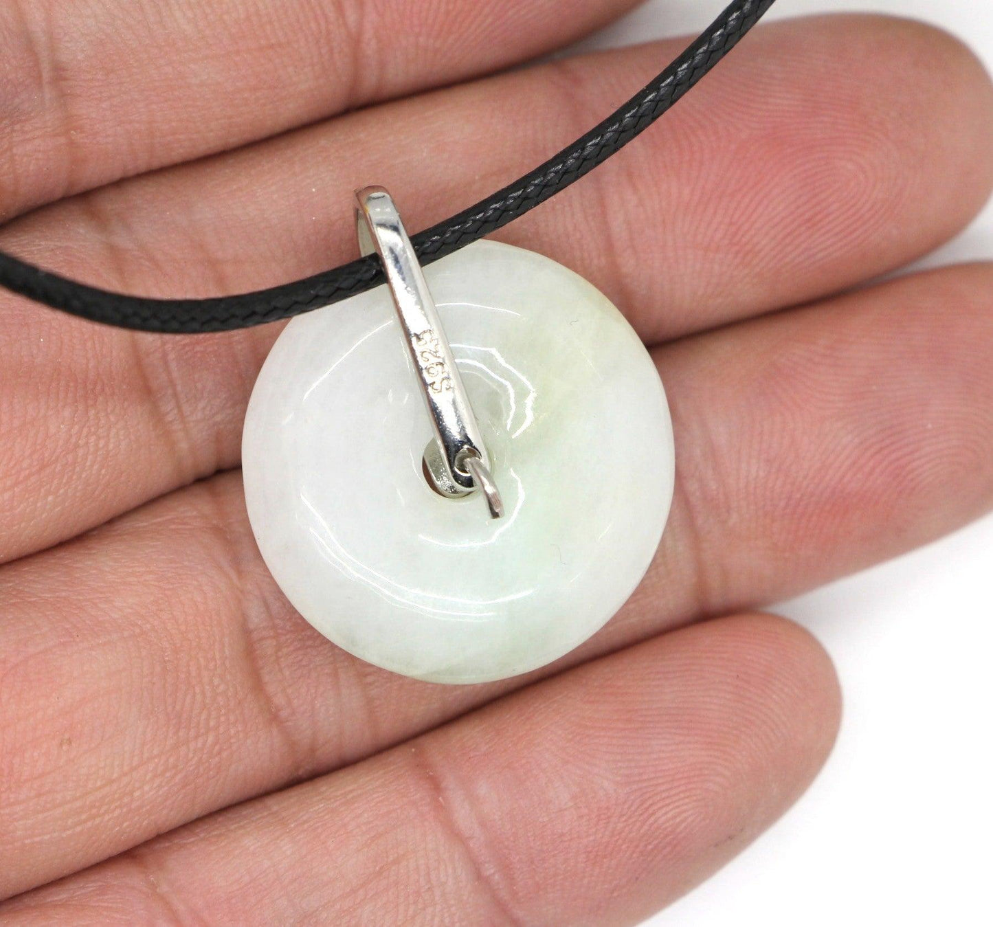 Type A Jadeite Jade Pendants Disc Series - Jade-collector.com