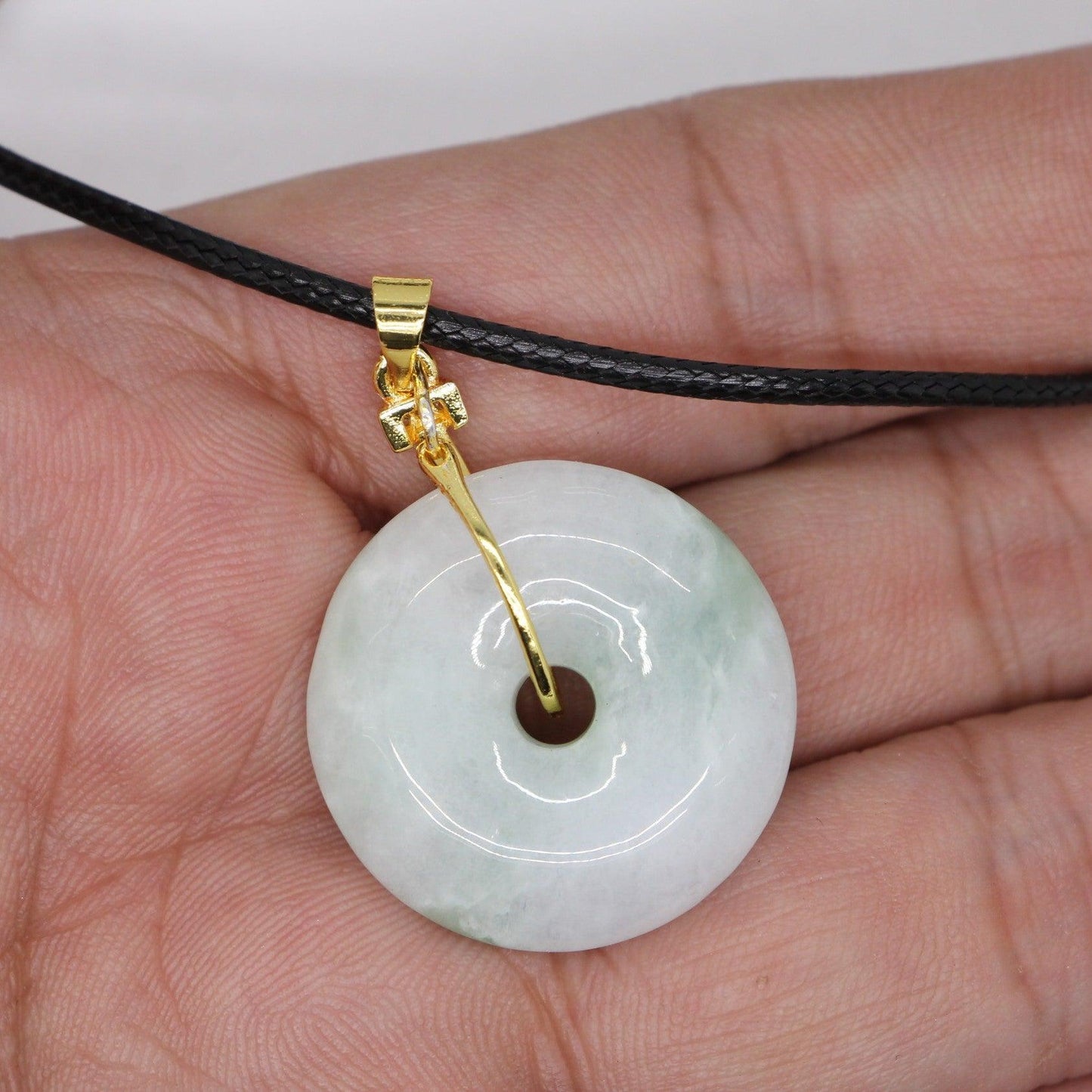 Type A Jadeite Jade Pendants Disc Series - Jade-collector.com