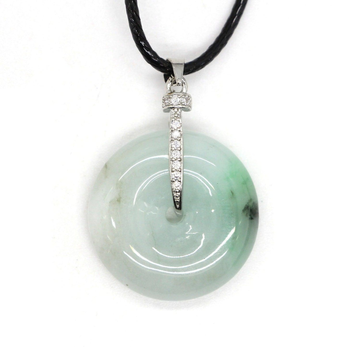 Type A Jadeite Jade Pendants Disc Series - Jade-collector.com