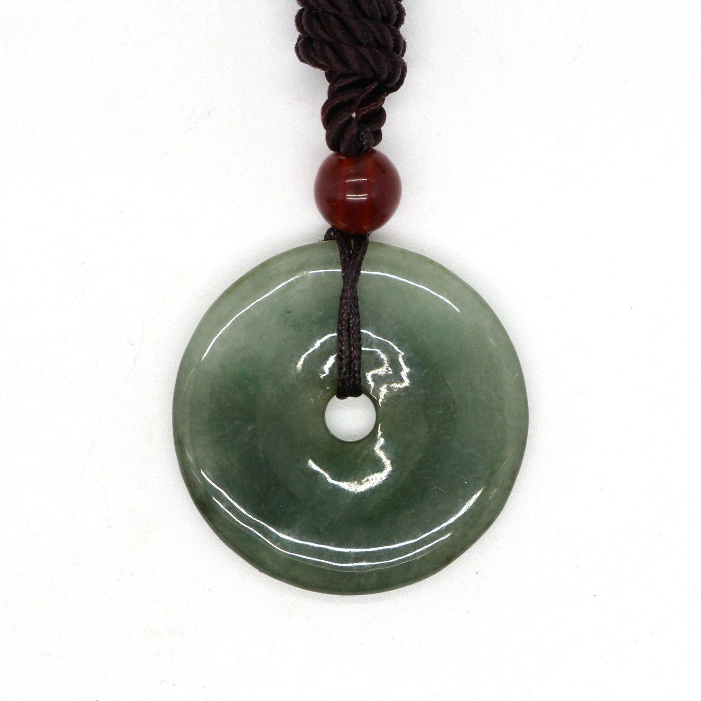 Type A Jadeite Jade Pendants Disc Series - Jade-collector.com