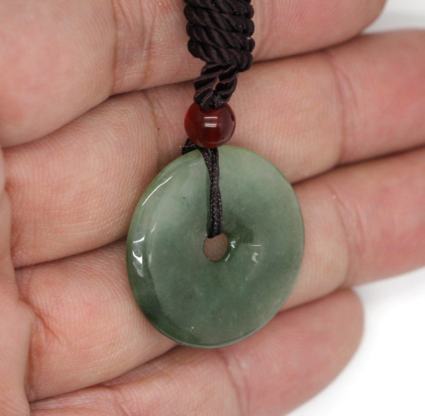Type A Jadeite Jade Pendants Disc Series - Jade-collector.com