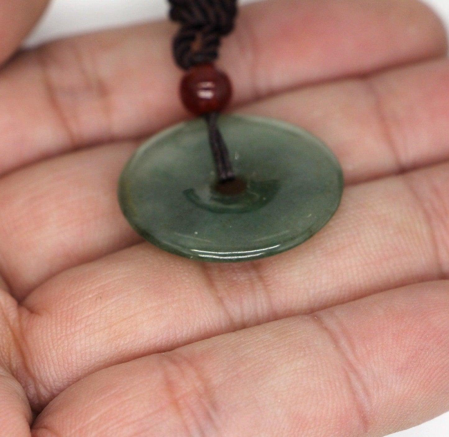 Type A Jadeite Jade Pendants Disc Series - Jade-collector.com