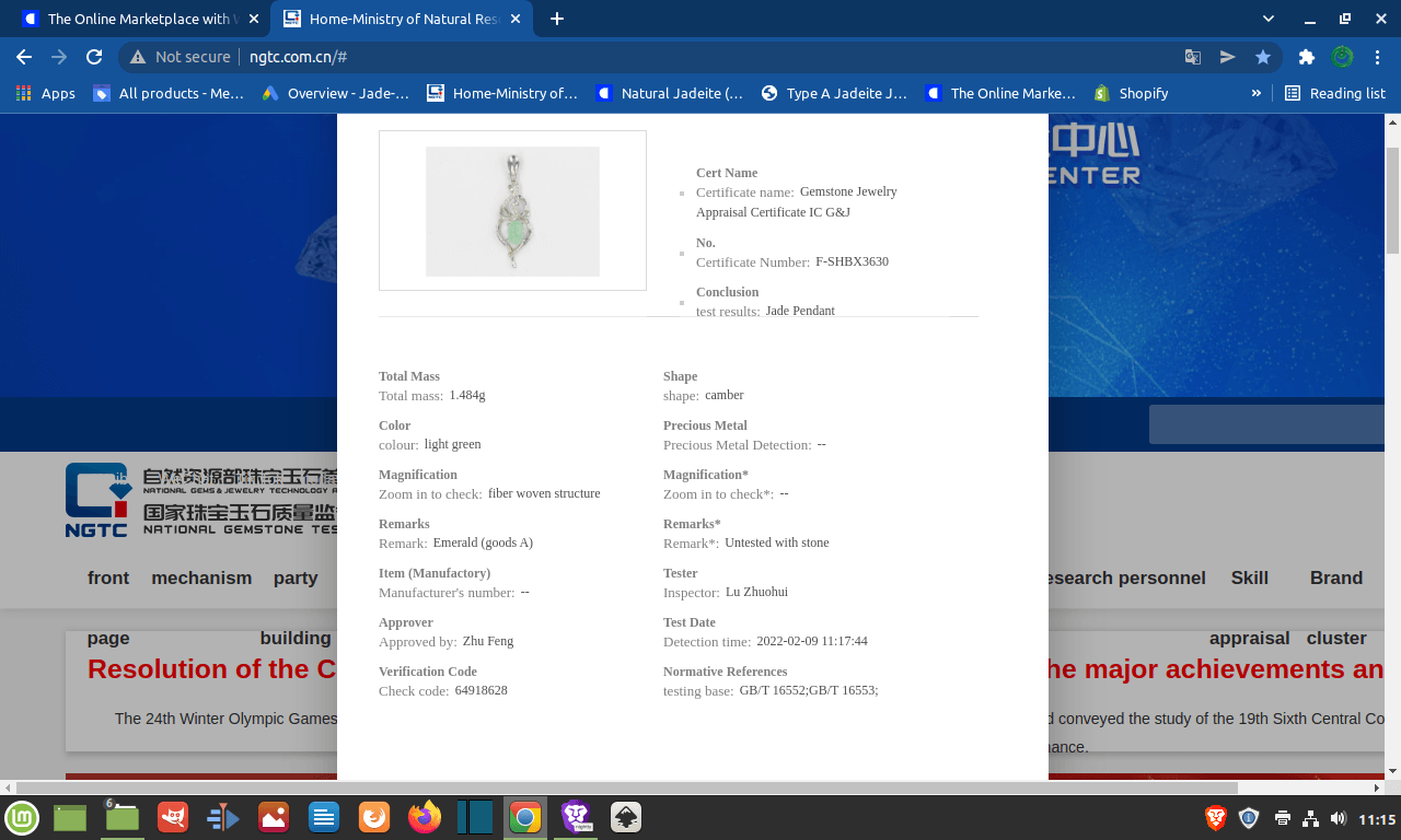 Type A Jadeite Jade Pendants Inlay Series - Jade-collector.com