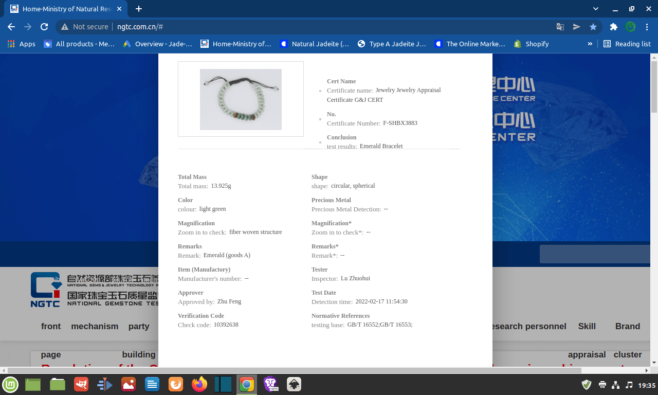 Type A Jadeite Jade Bracelet BR20051 - Jade-collector.com