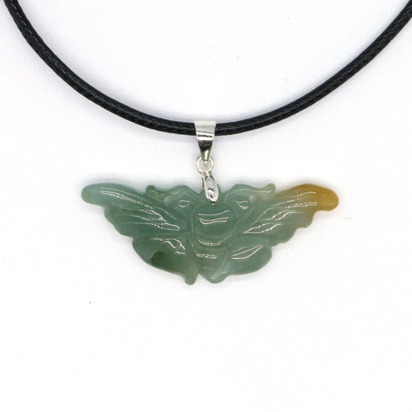 Type A Jadeite Jade Pendants Butterfly Series - Jade-collector.com
