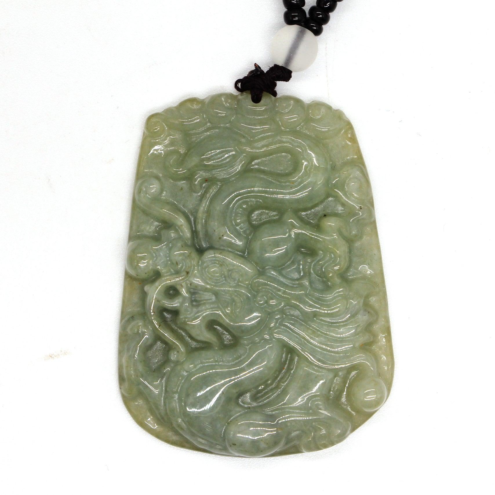 Dragon on sale jade pendant