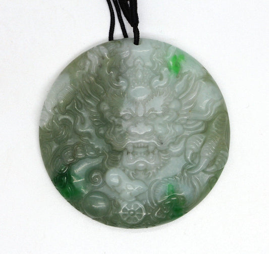 Type A Jadeite Jade Pendants Dragon Series pe10121 - Jade-collector.com