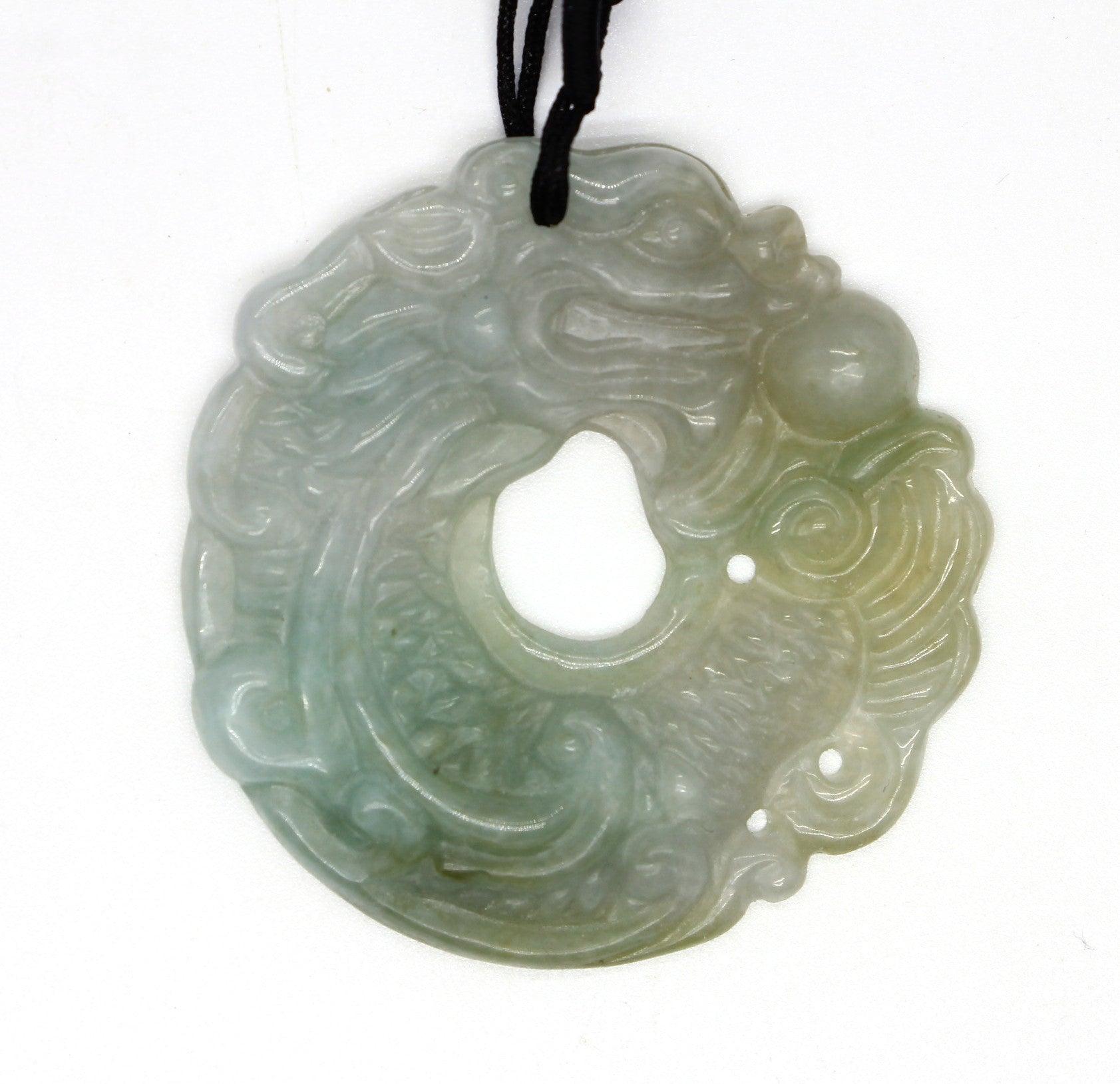 Type A Jadeite Jade Pendants Dragon Series pe10109 - Jade-collector.com