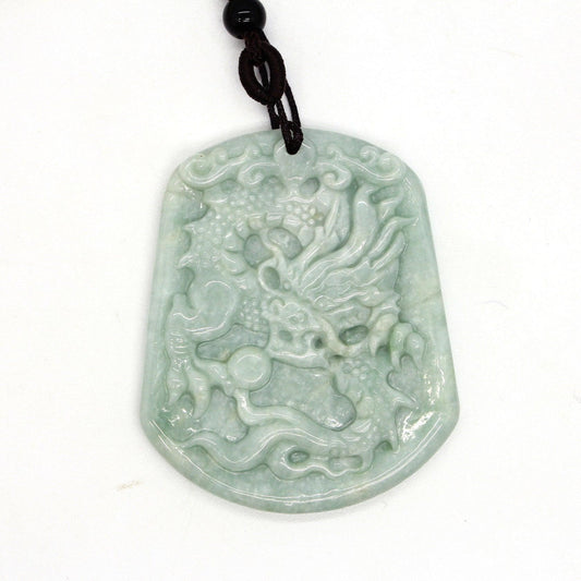 Type A Jadeite Jade Pendants Dragon Series pe10149 - Jade-collector.com