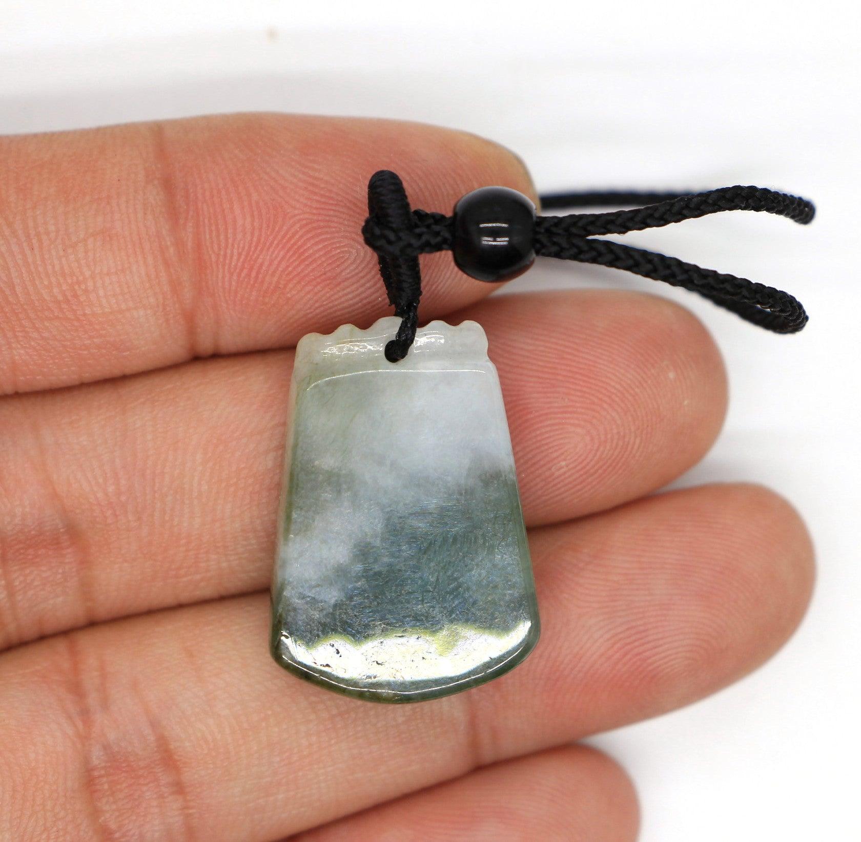 Type A Jadeite Jade Wushi Pai Pendants Series p007 / - Jade-collector.com