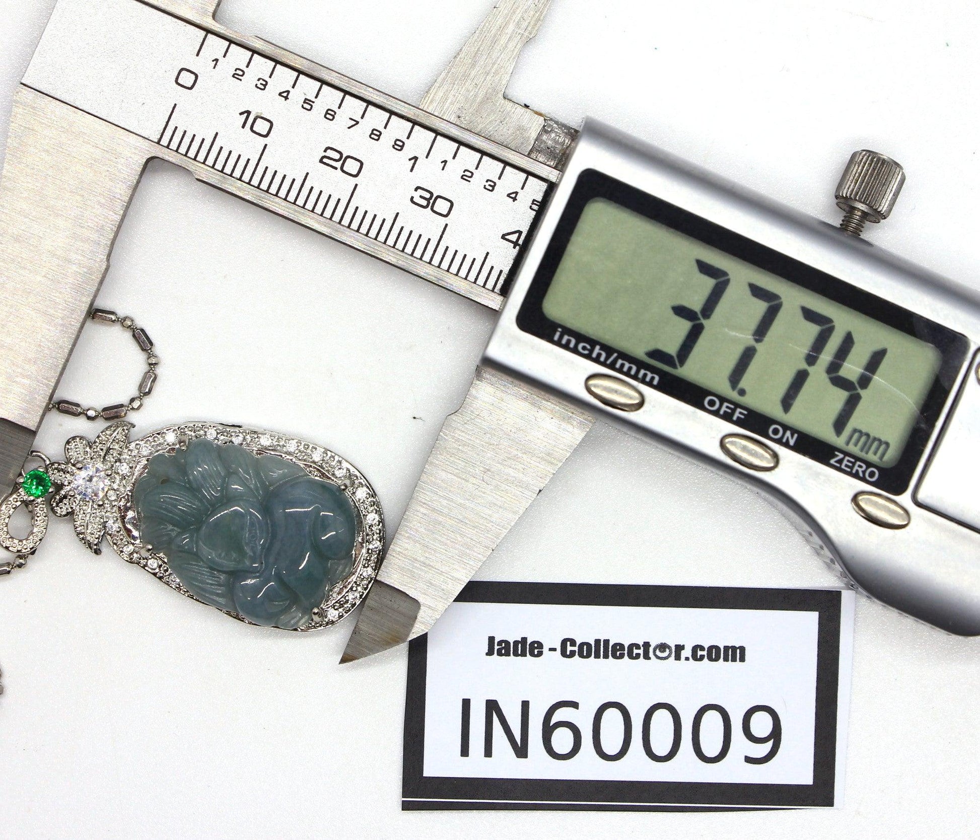 Type A Jadeite Jade Pendants Inlay Series in60009 - Jade-collector.com