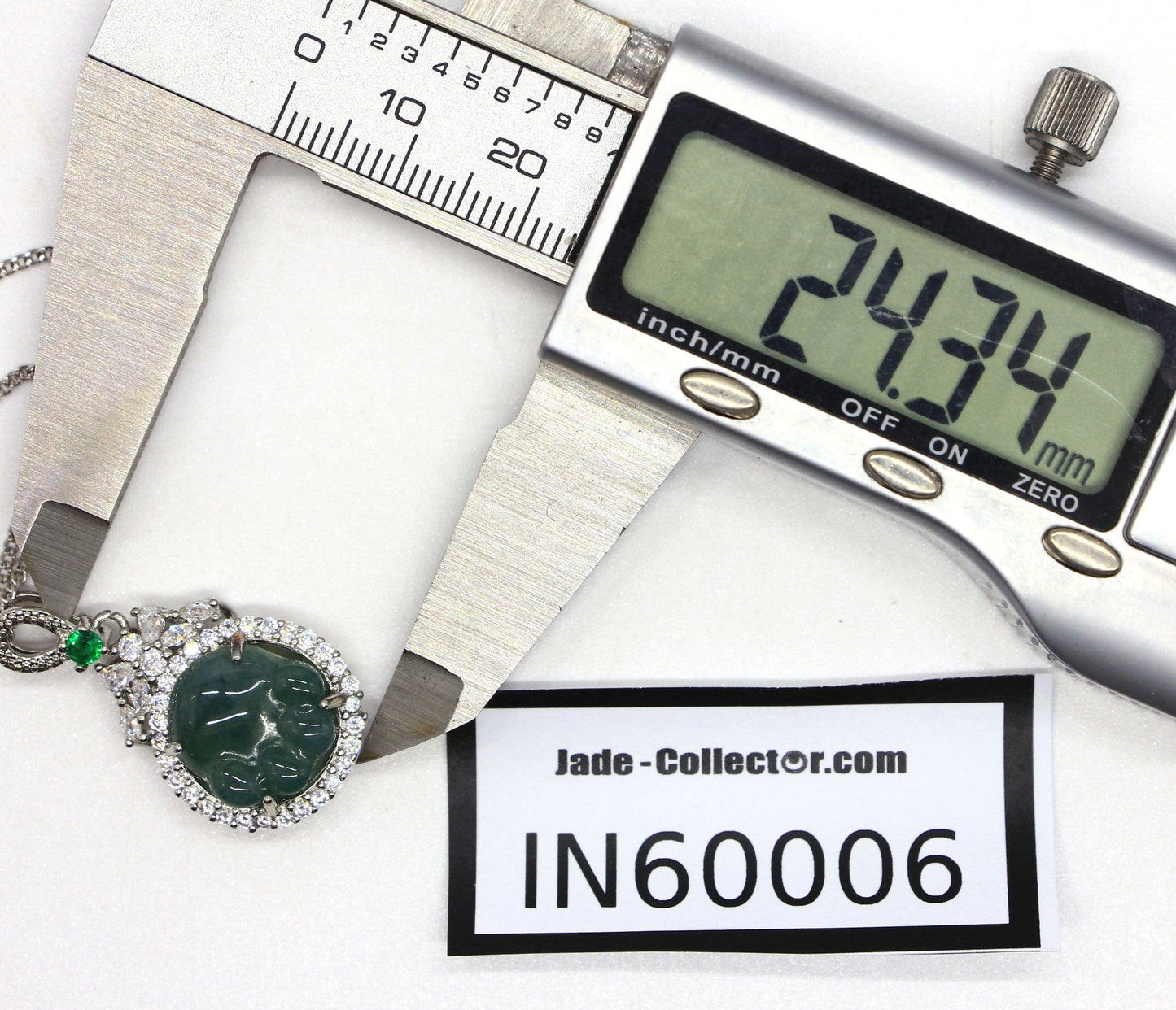 Type A Jadeite Jade Pendants Inlay Series in60006 - Jade-collector.com