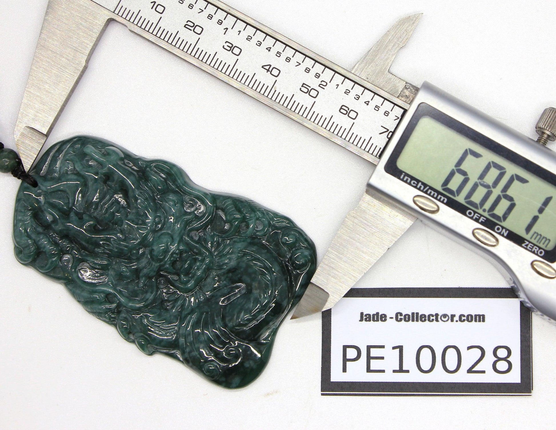 Type A Jadeite Jade Pendants Dragon Series pe10028 - Jade-collector.com