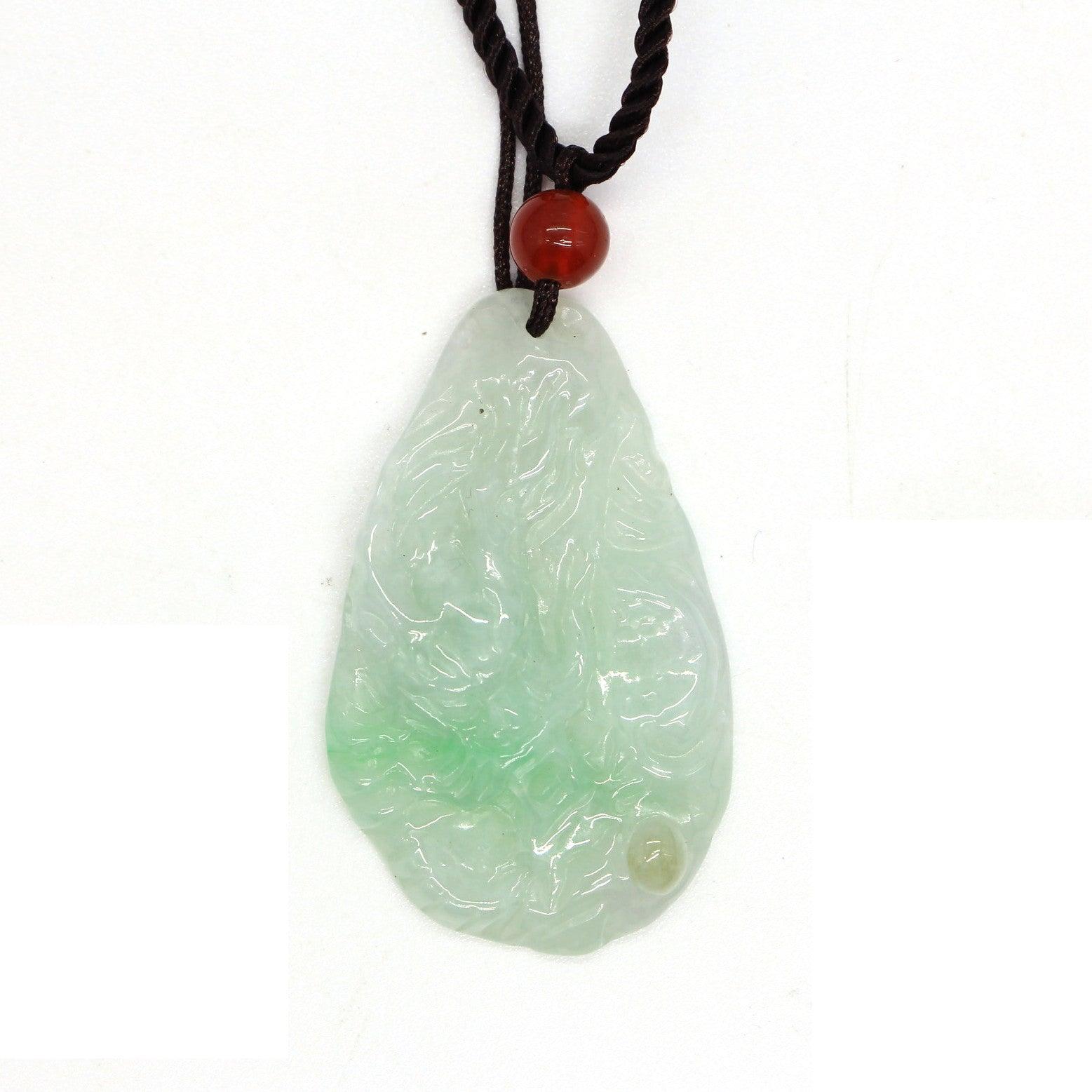 Type A Jadeite Jade Pendants Dragon Series pe10023 - Jade-collector.com