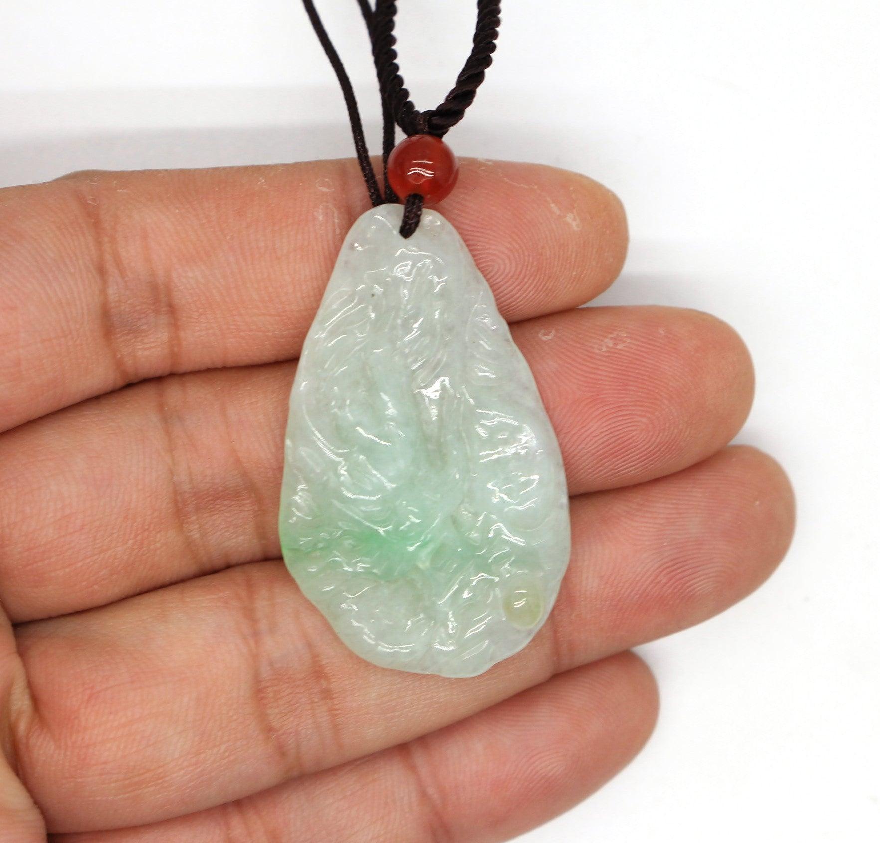 Type A Jadeite Jade Pendants Dragon Series pe10023 - Jade-collector.com