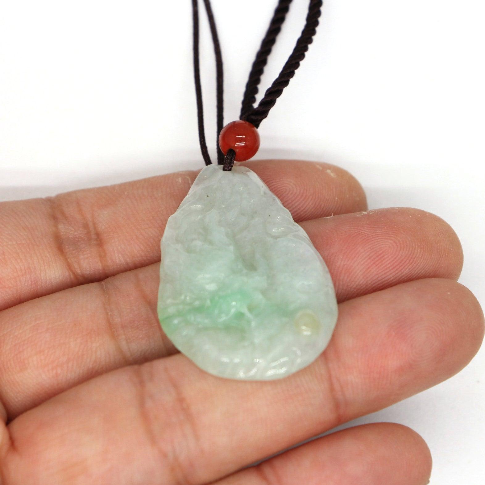 Type A Jadeite Jade Pendants Dragon Series pe10023 - Jade-collector.com