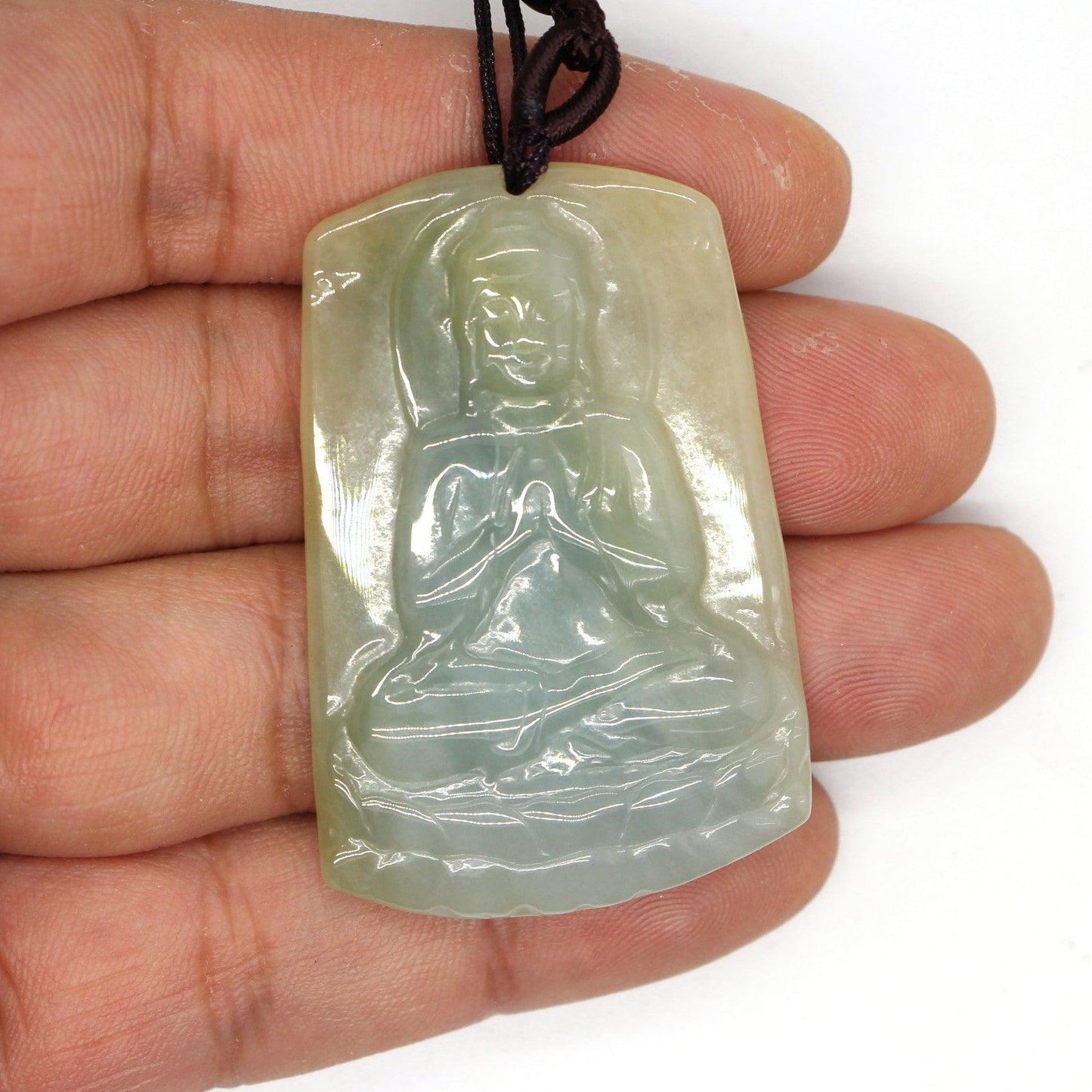 Type A Jadeite Jade Pendants Buddha Series pe10005 - Jade-collector.com