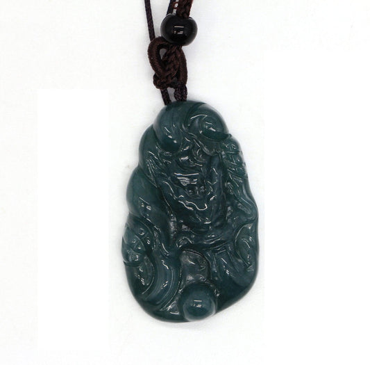 Type A Jadeite Jade Pendants Dragon Series pe10015 - Jade-collector.com