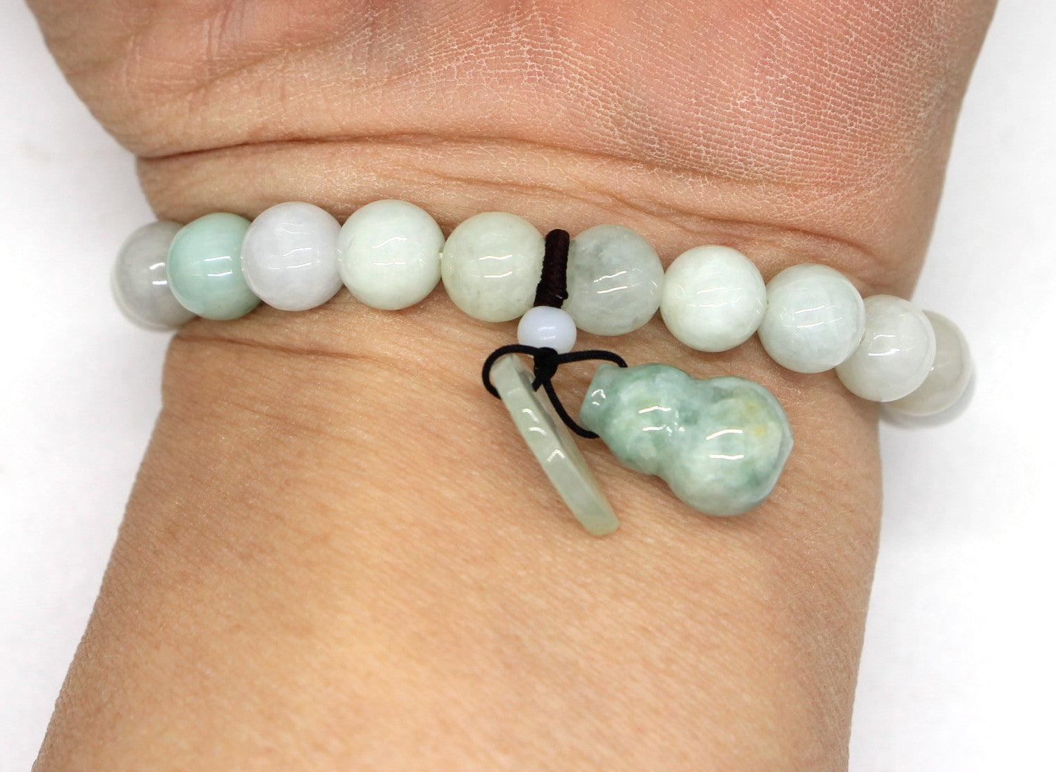 Type A Jadeite Jade Bracelet BR20018 - Jade-collector.com