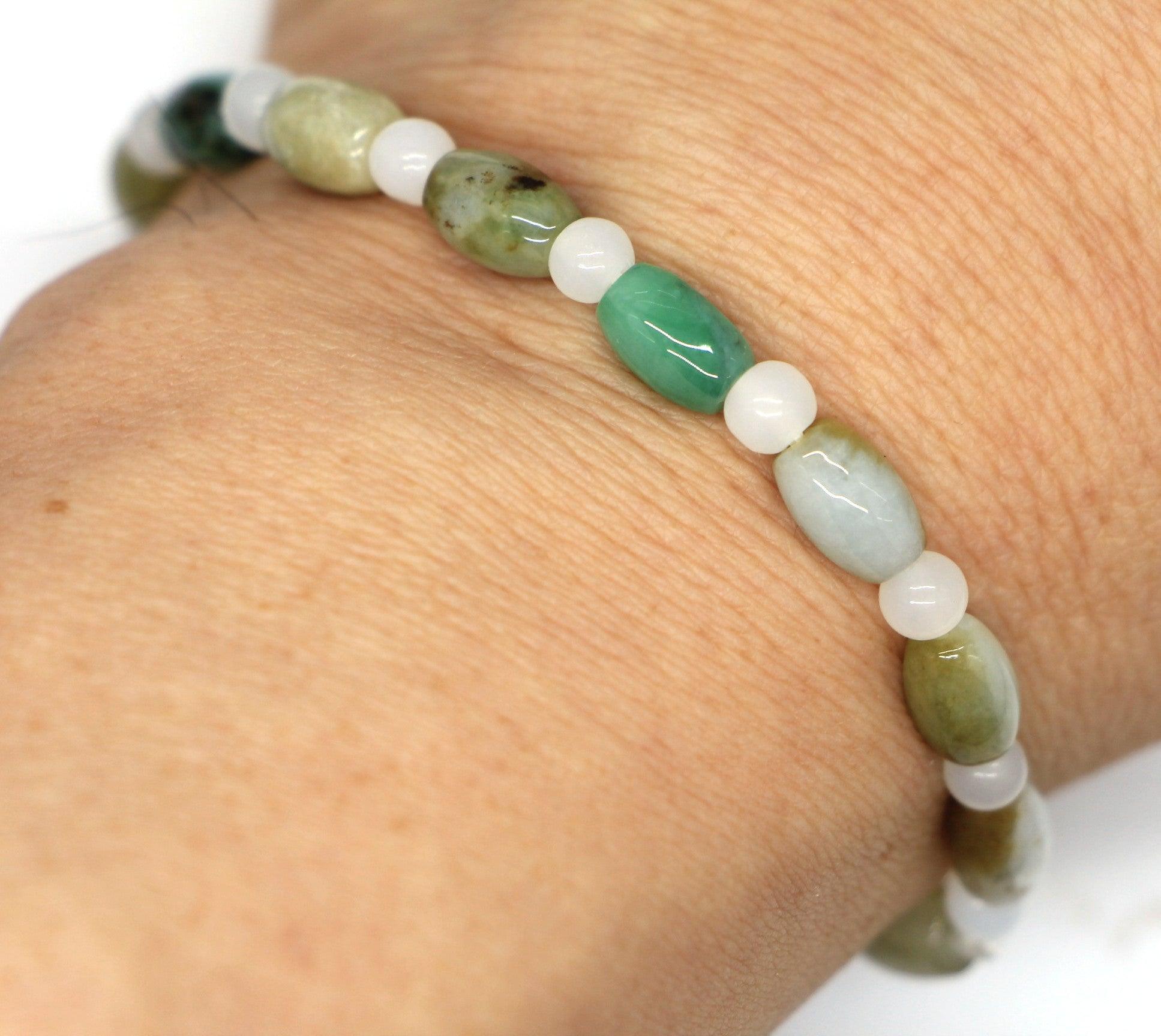 Type A Jadeite Jade Bracelet BR20005 - Jade-collector.com