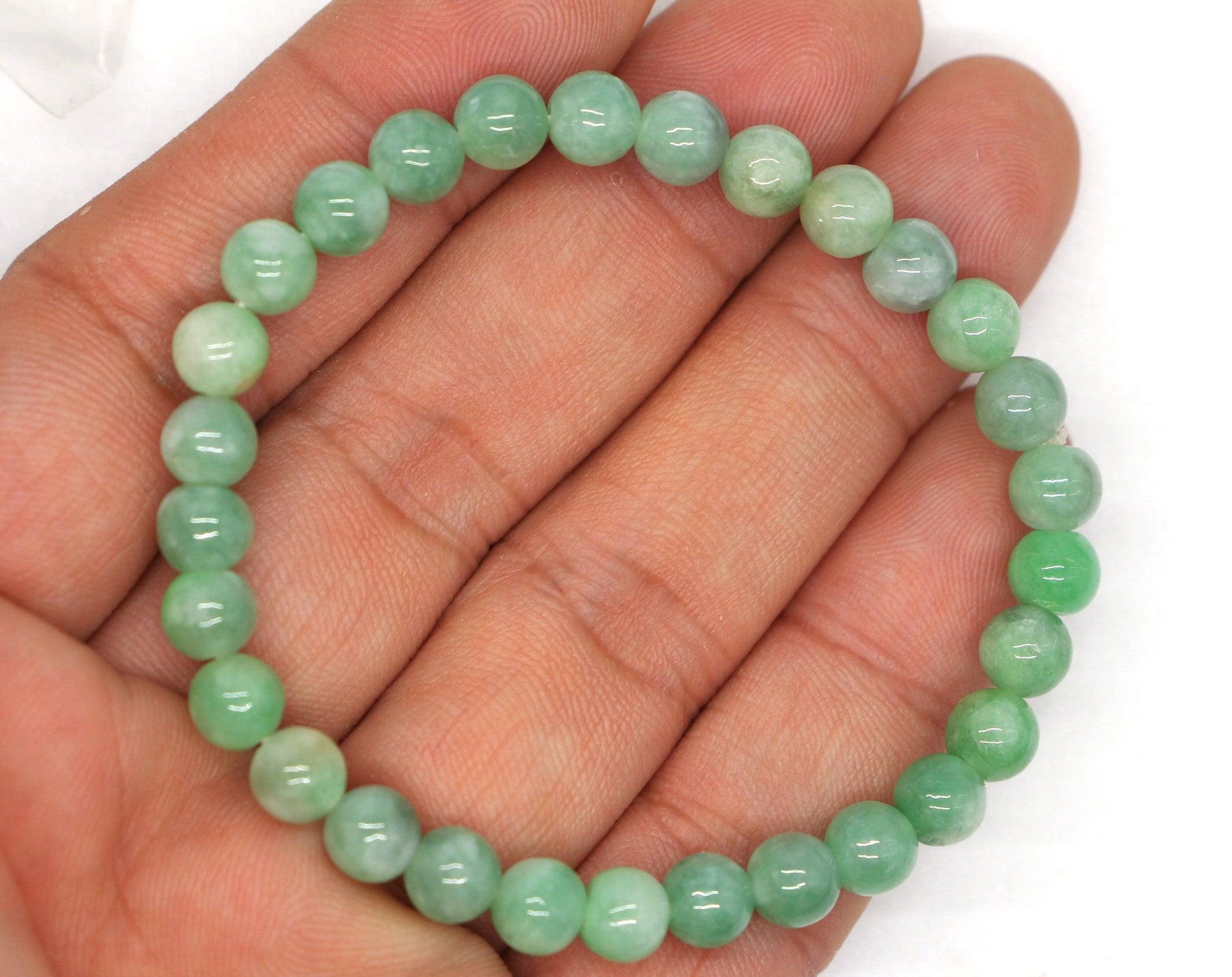 Type A Jadeite Jade Bracelet BR20009 - Jade-collector.com