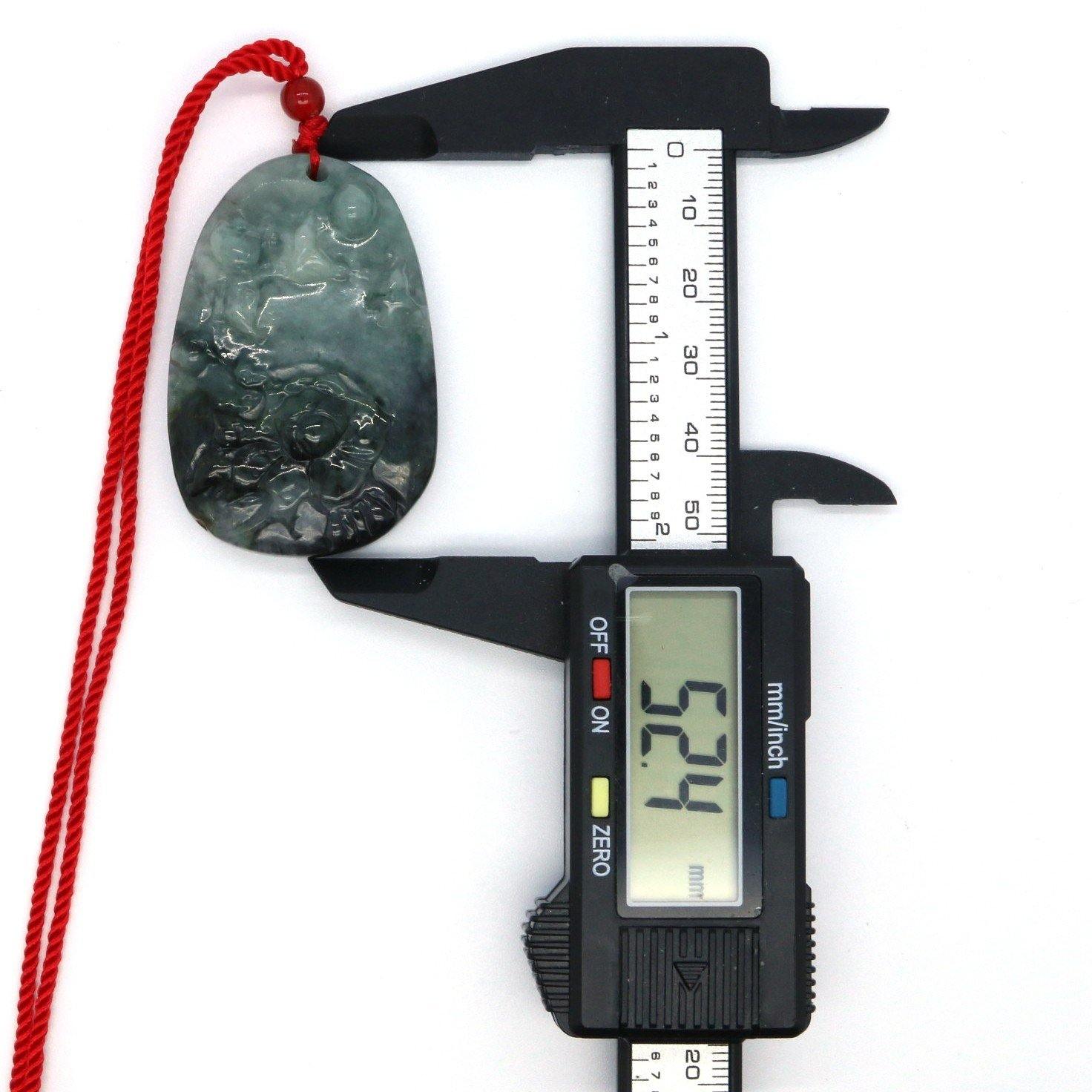 A Grade Jadeite Jade Pendants Landscape Series 天然緬甸玉A貨翡翠山水牌吊墜系列 LS0018 - Jade-collector.com