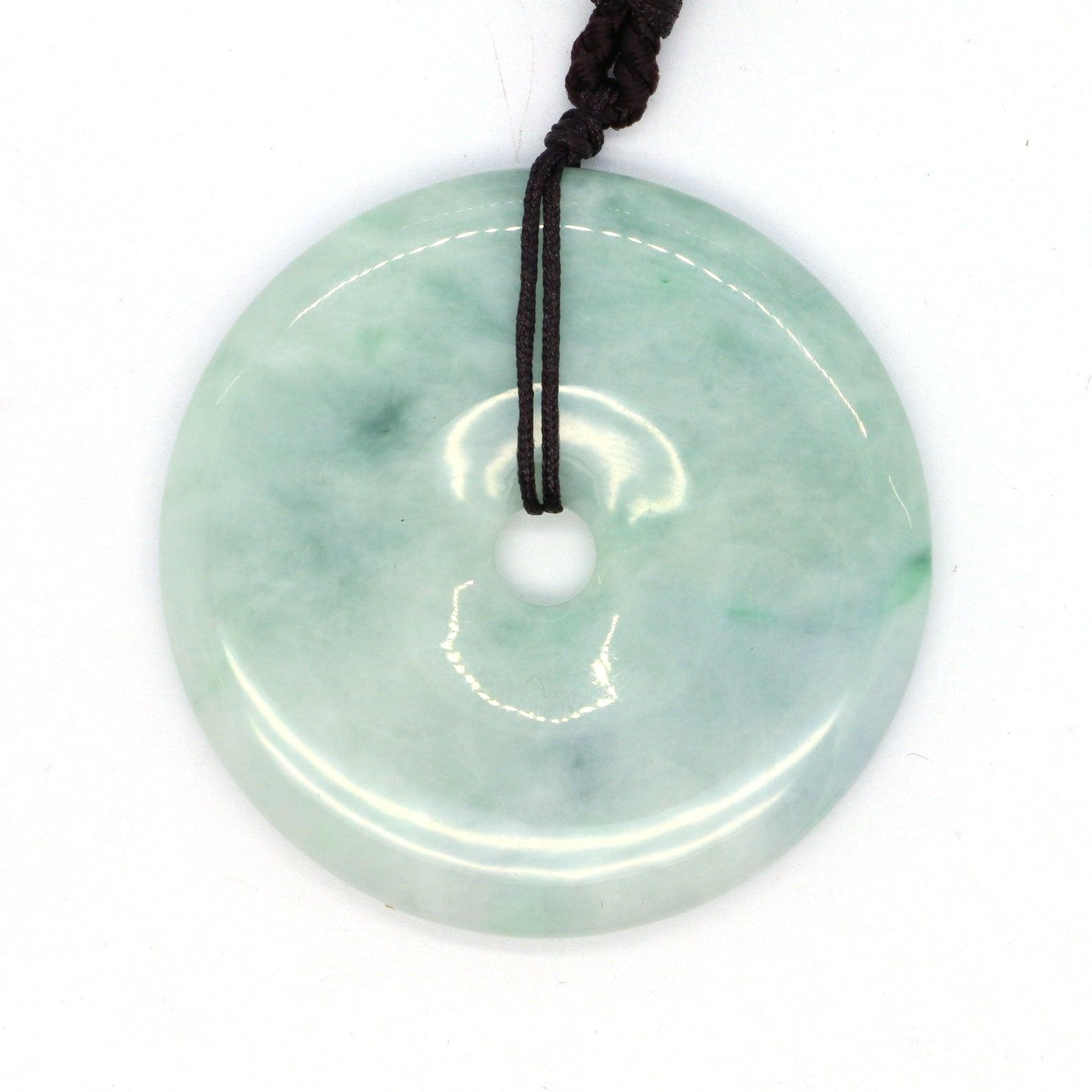 Type A Jadeite Jade Pendants Disc Series - Jade-collector.com