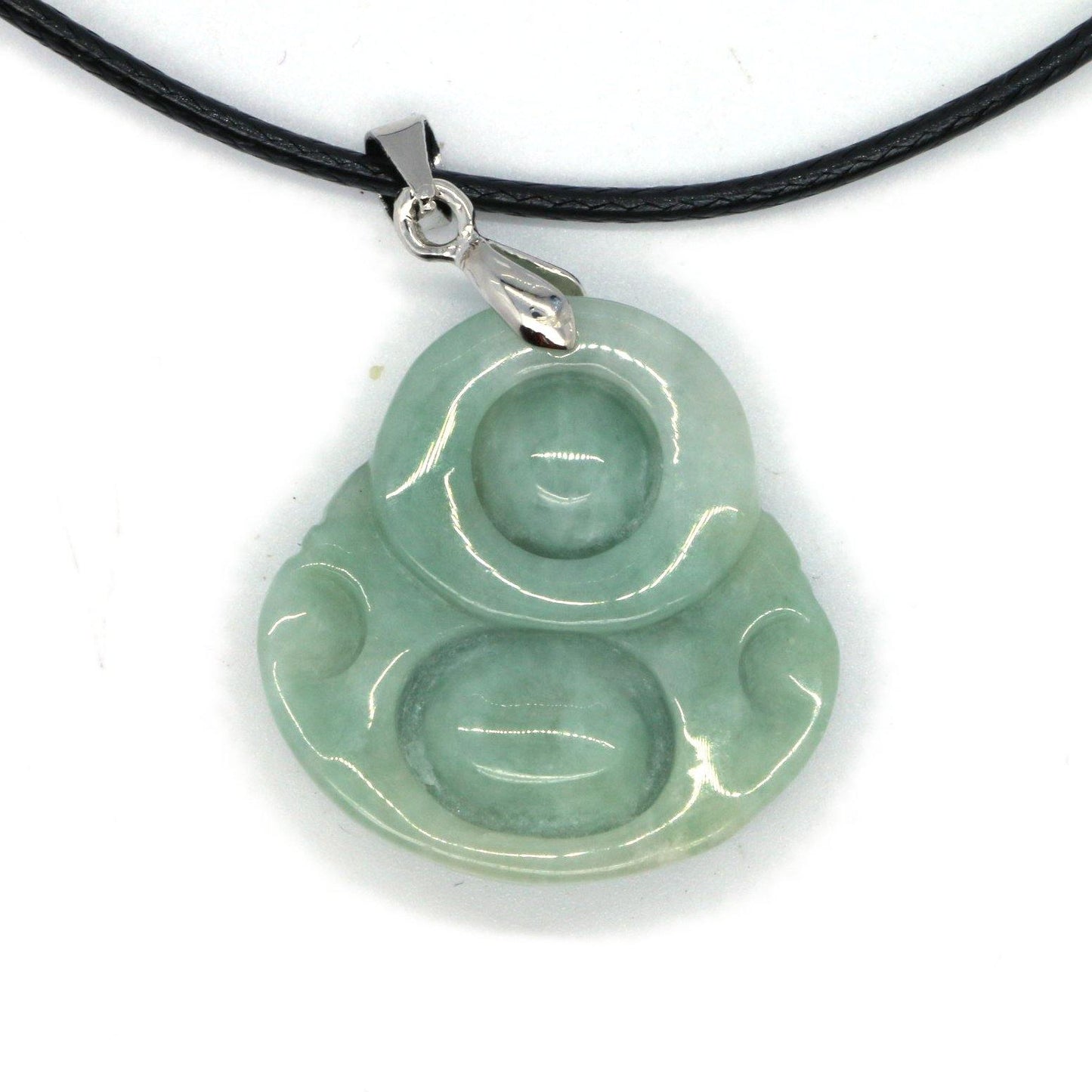 A Grade Jadeite Jade Pendants Budai Series 天然緬甸玉A貨翡翠佛公吊墜系列 - Jade-collector.com