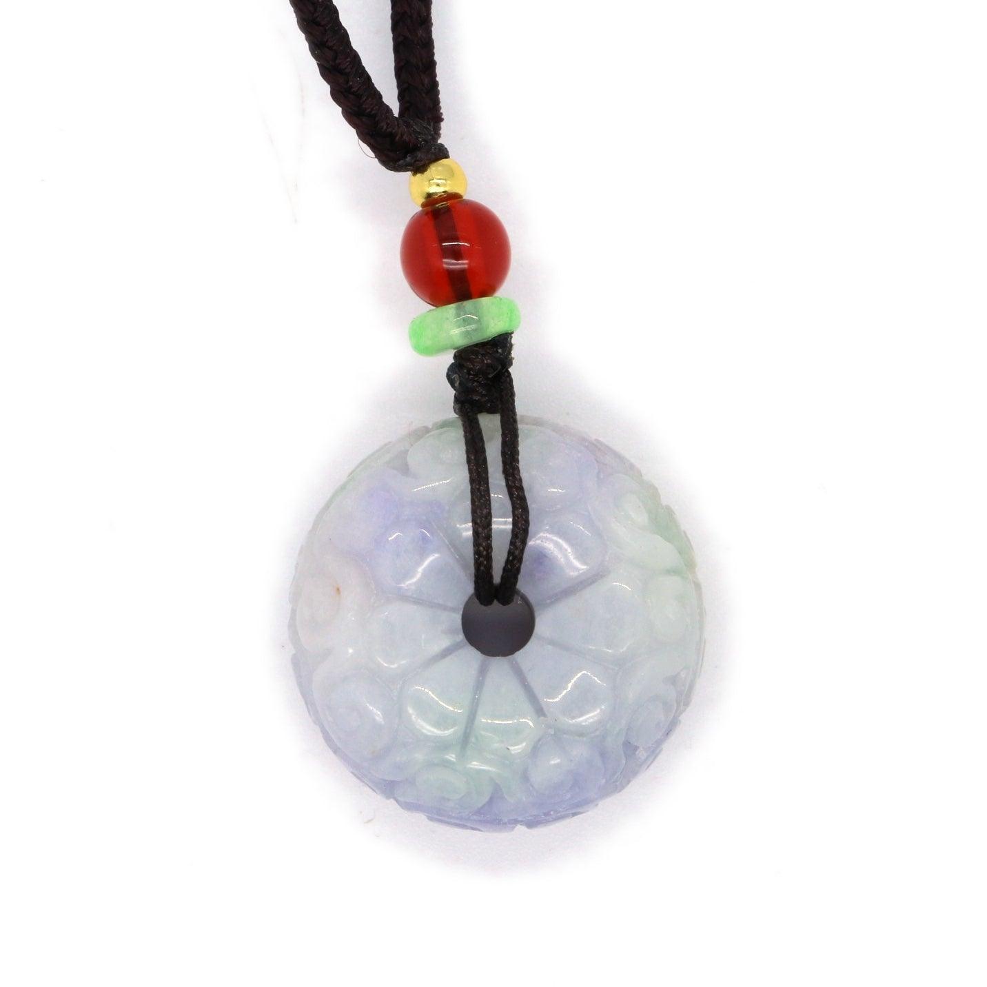 Type A Jadeite Jade Pendants Disc Series - Jade-collector.com