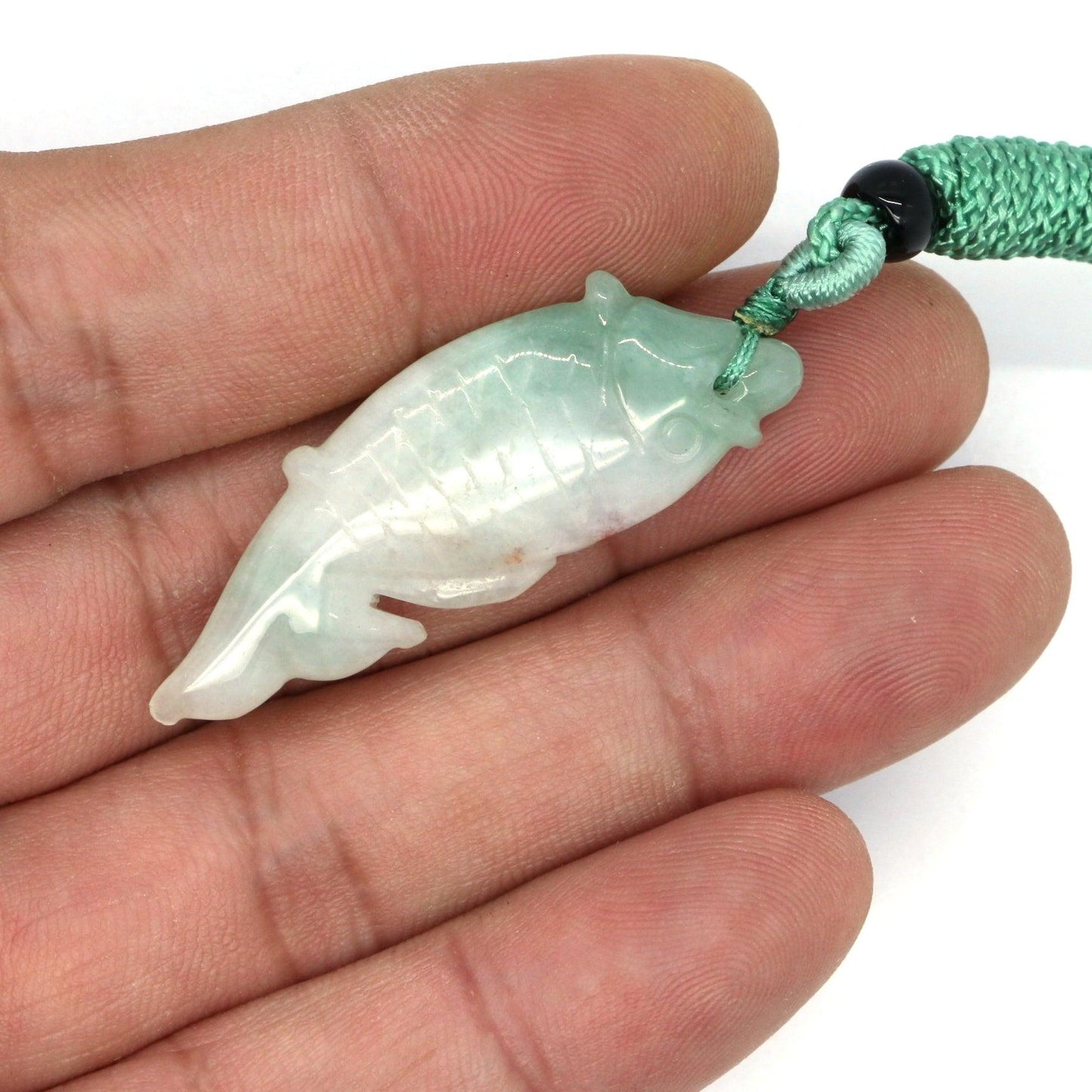 Type A Jadeite Jade Pendants Fish(FullFill USA) B09LSXJ7MR - Jade-collector.com