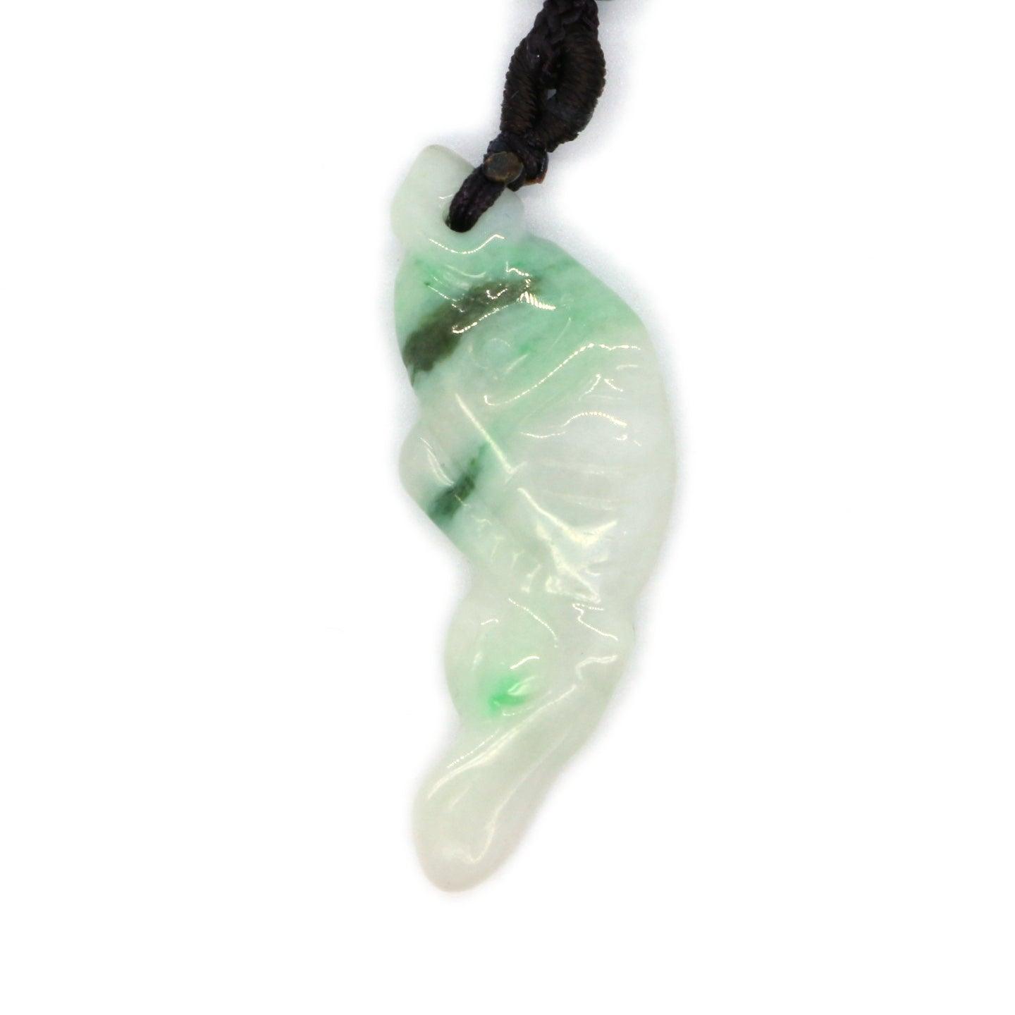 Type A Jadeite Jade Pendants Fish(FullFill USA) B09LSWPCB2 - Jade-collector.com
