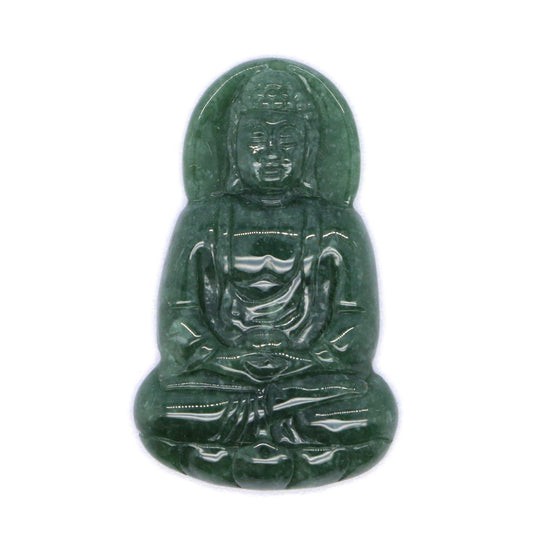 A Grade Jadeite Jade Pendants Buddha Series 天然緬甸玉A貨翡翠佛祖吊墜系列 - Jade-collector.com