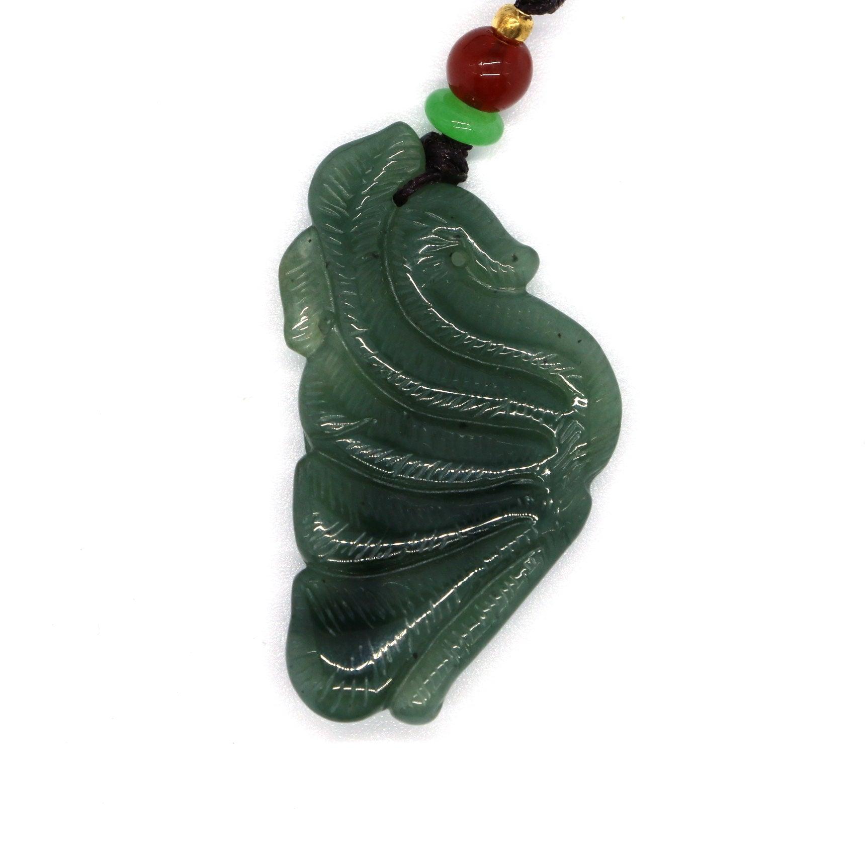 Type A Jadeite Jade Pendants Nine Tale Fox Series - Jade-collector.com