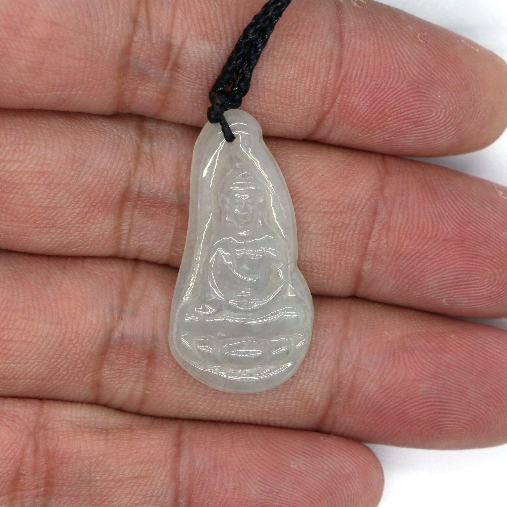 Type A Jadeite Jade Pendants Buddha Series - Jade-collector.com