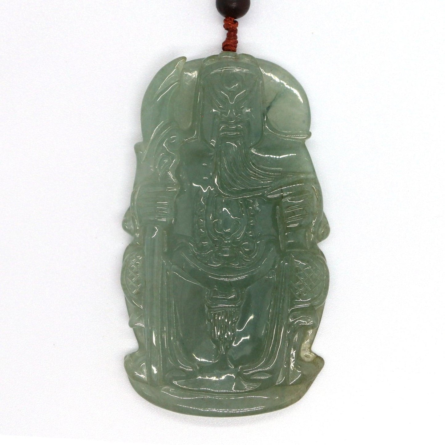 Type A Jadeite Jade Pendants Guanyu Series GU003 /