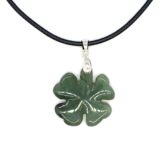 Type A Jadeite Jade Pendants Four-leaf clover Series