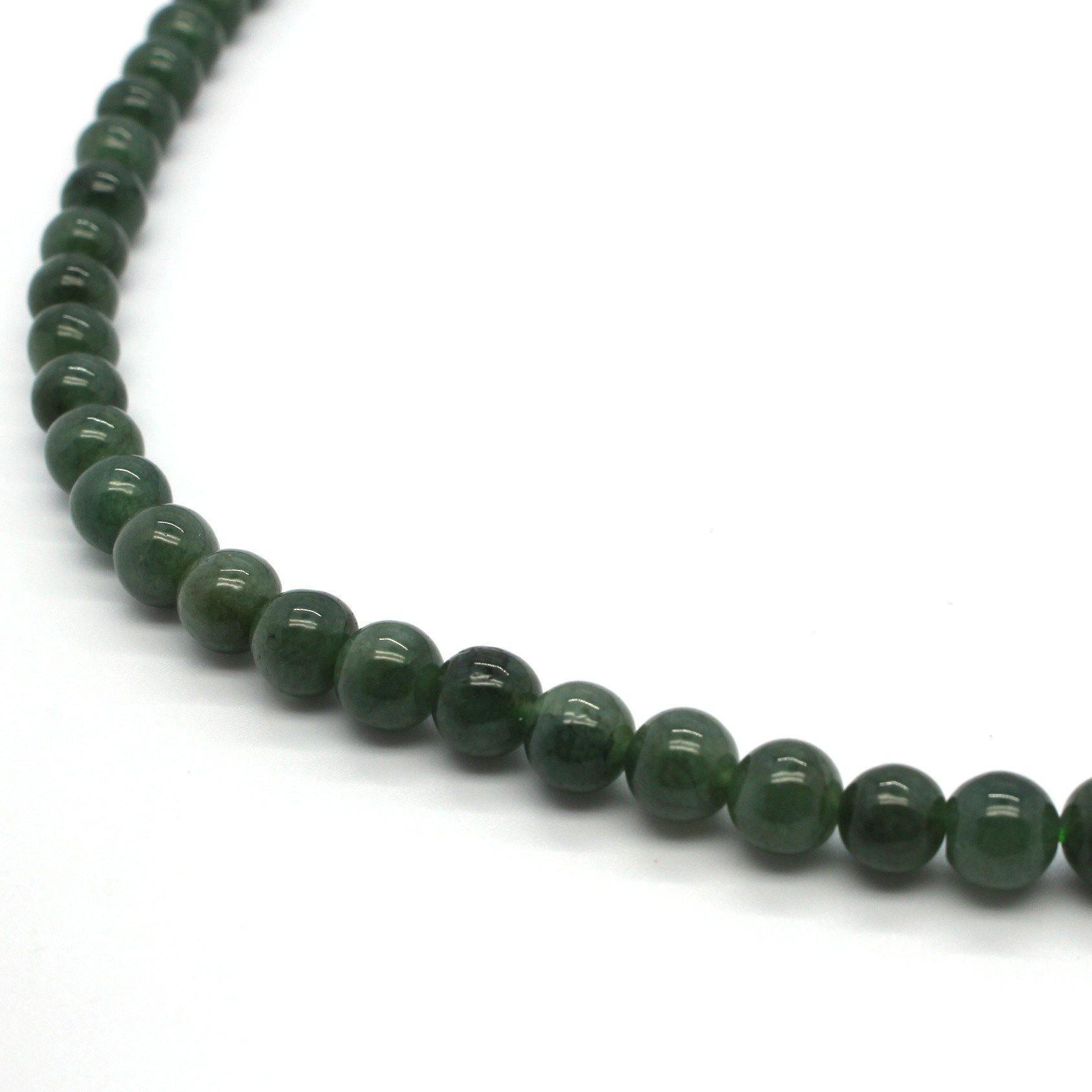 A Grade Jadeite Jade Necklace Item no B08NGBPDZ8 - Jade-collector.com
